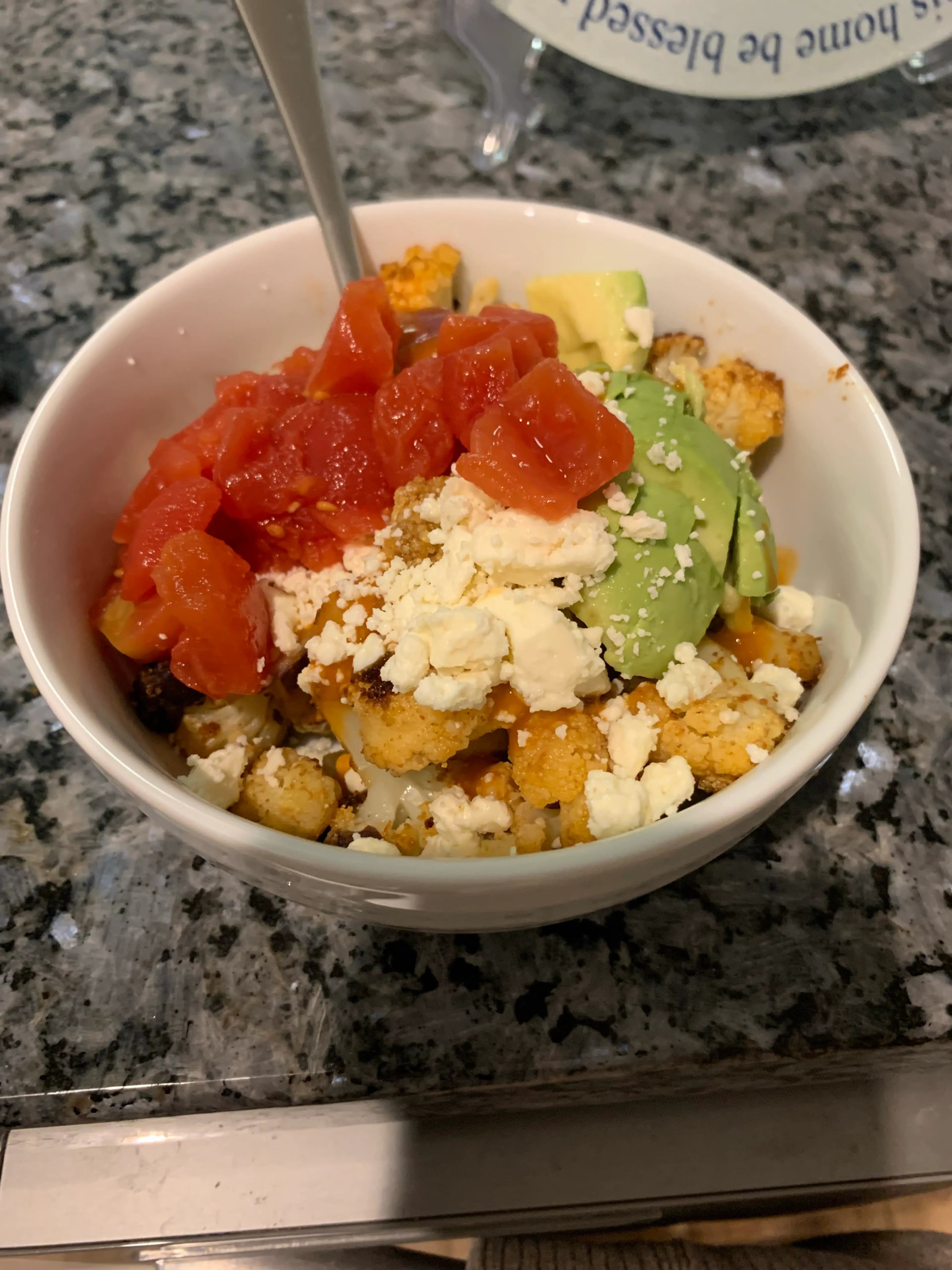 Mexican Cauliflower Bowl