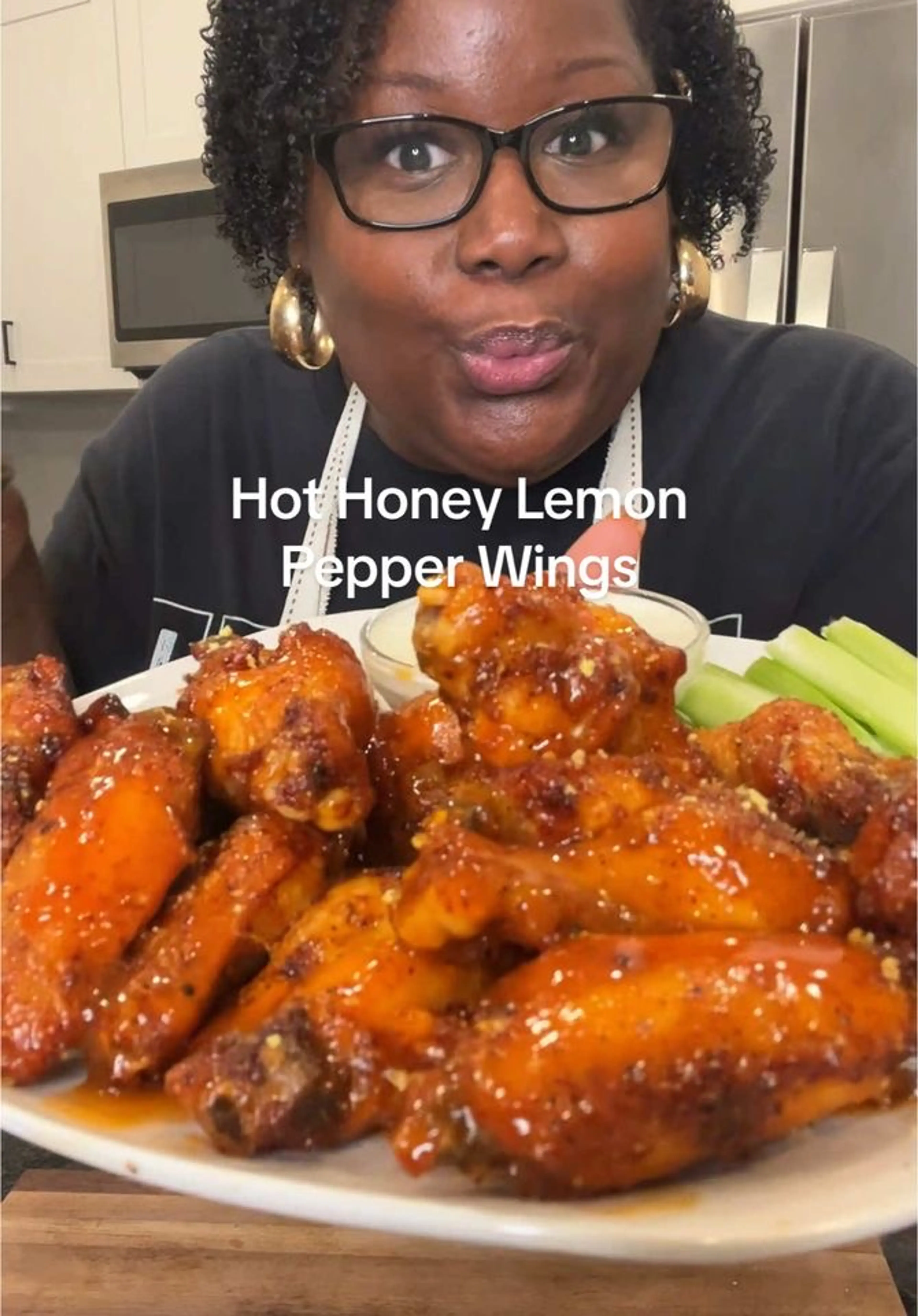 Hot Honey Lemon Pepper Wings