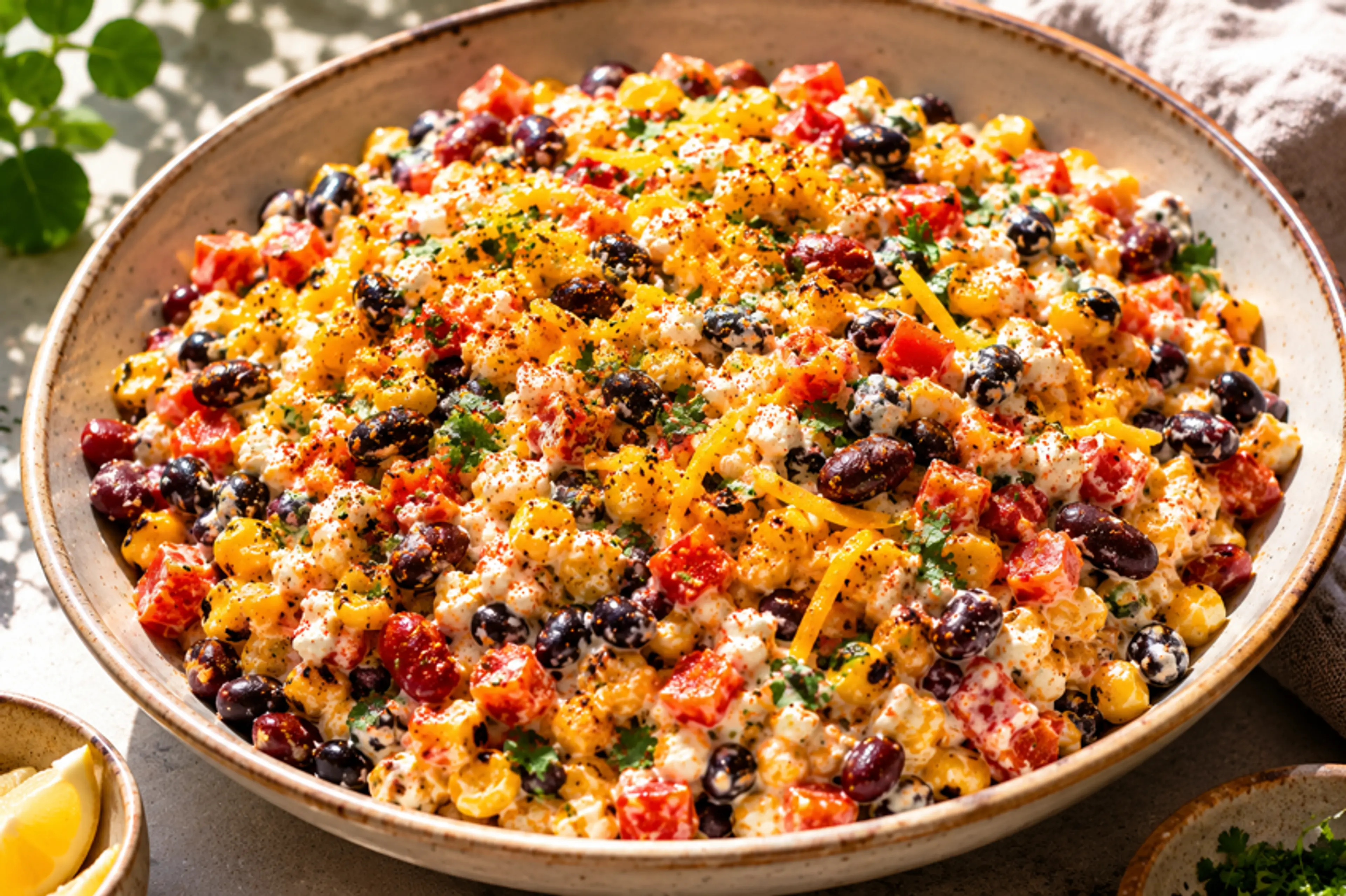 Street Corn & Bean Salad