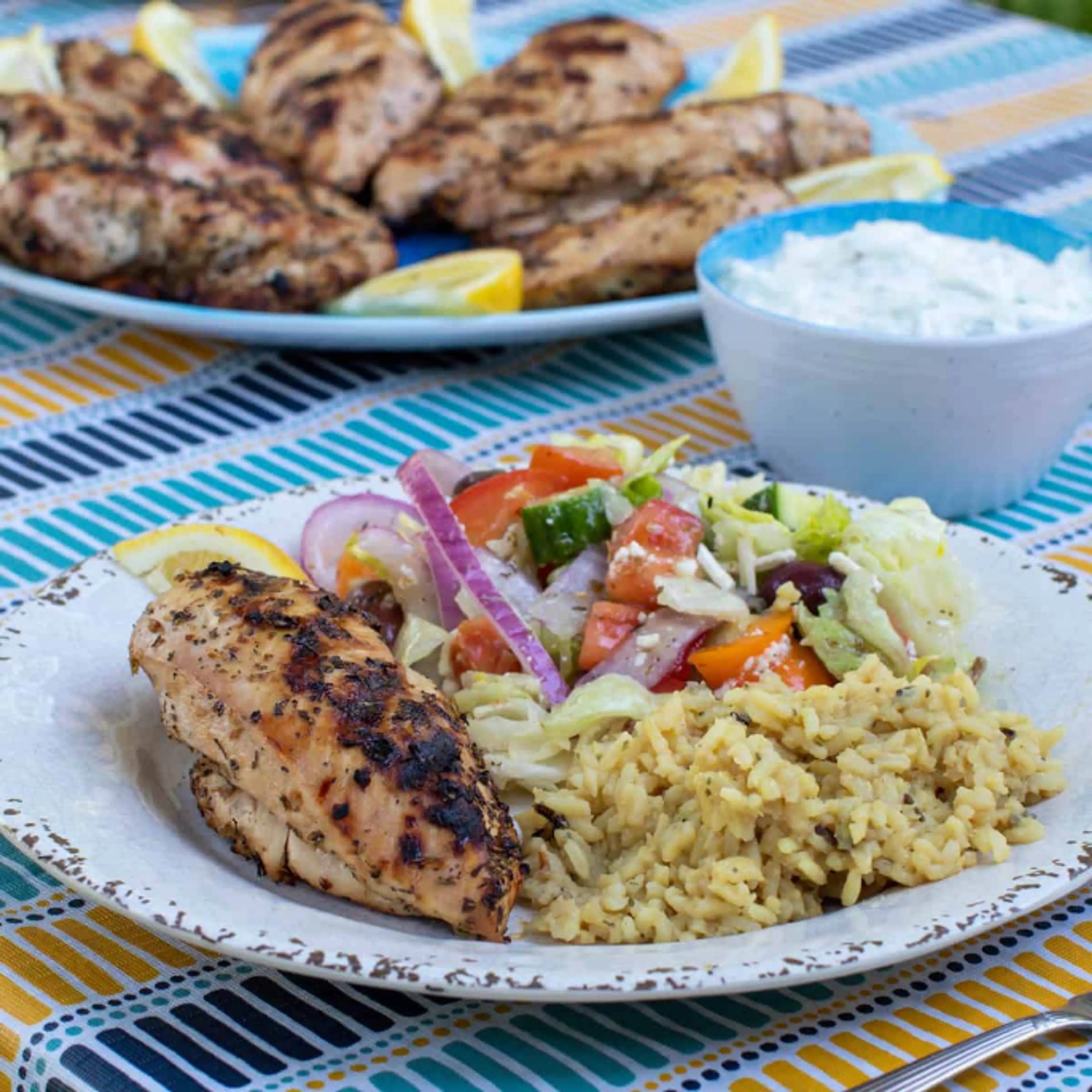 Greek Marinade for Grilled Chicken