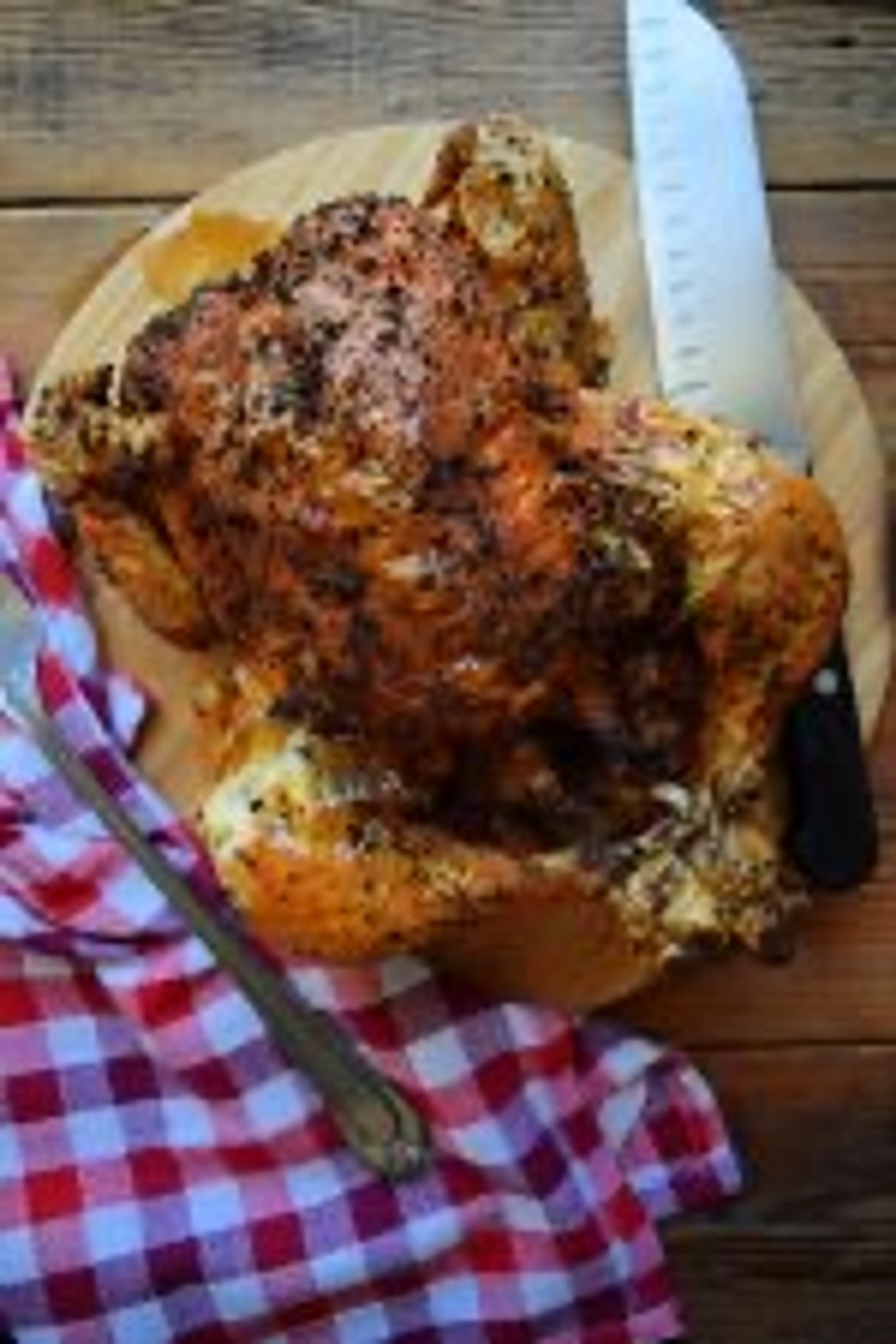 Oven Roasted Rotisserie Style Chicken