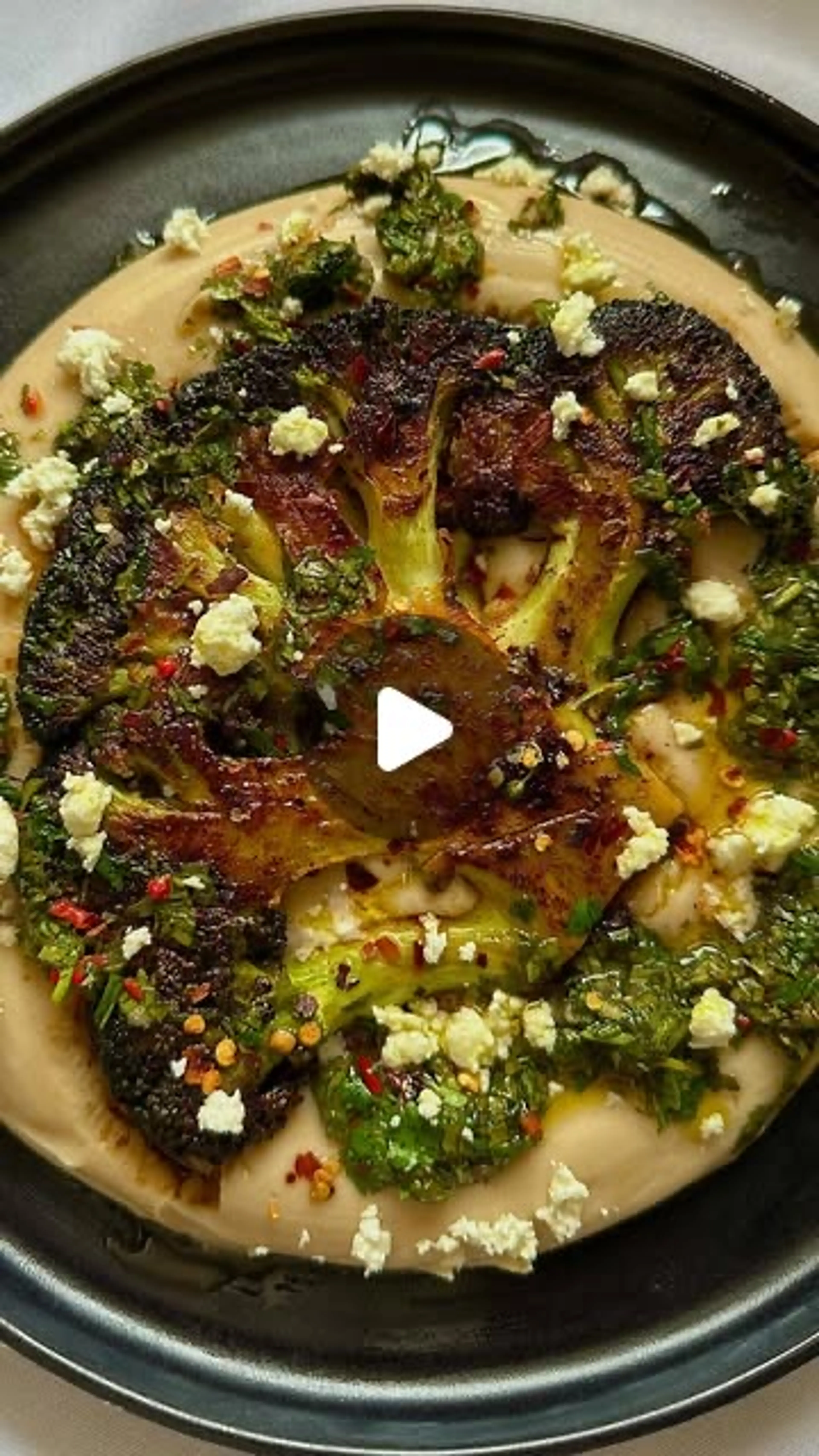 Broccoli Steak + Chimichurri