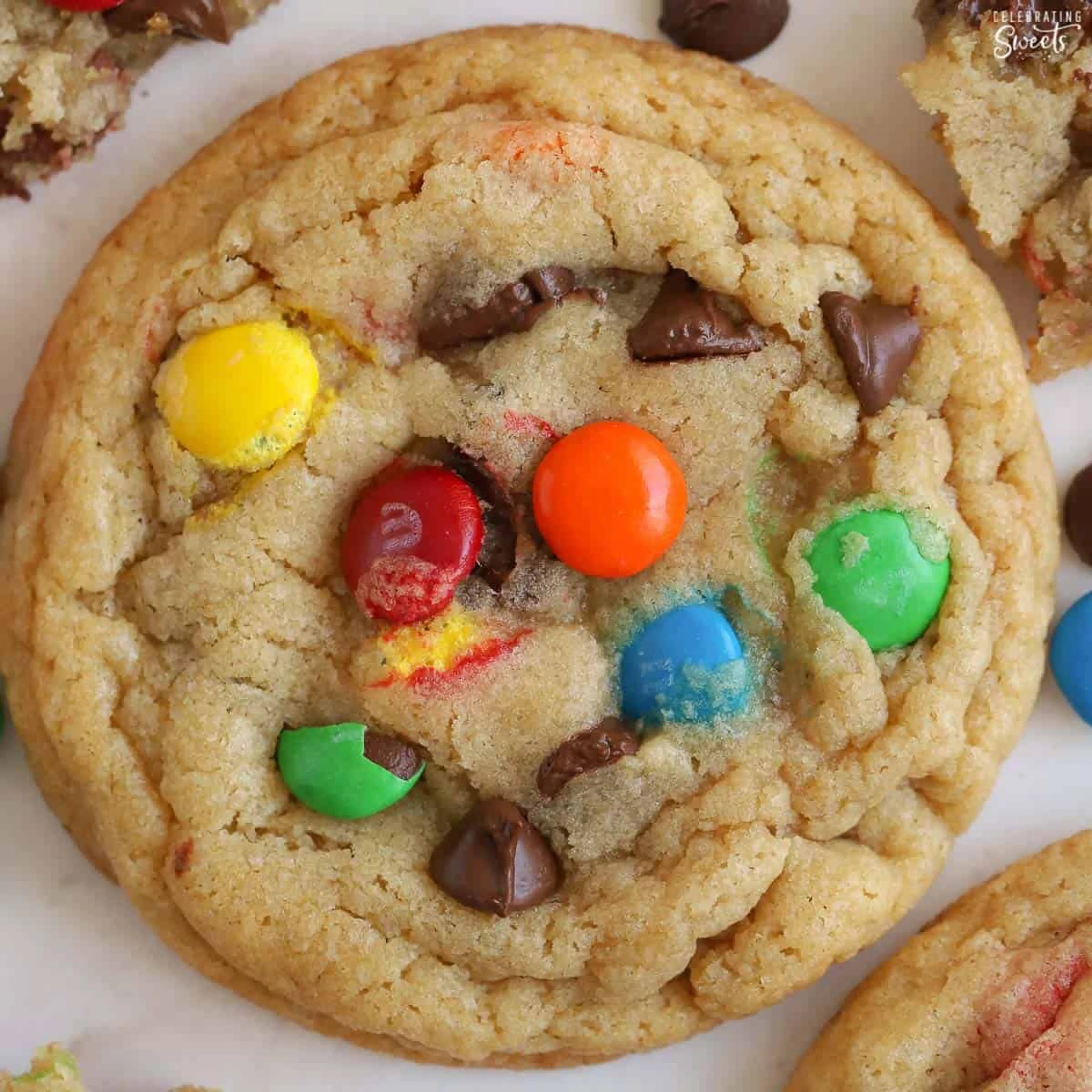 Soft and Chewy M&M Cookies | Cookies | Umami