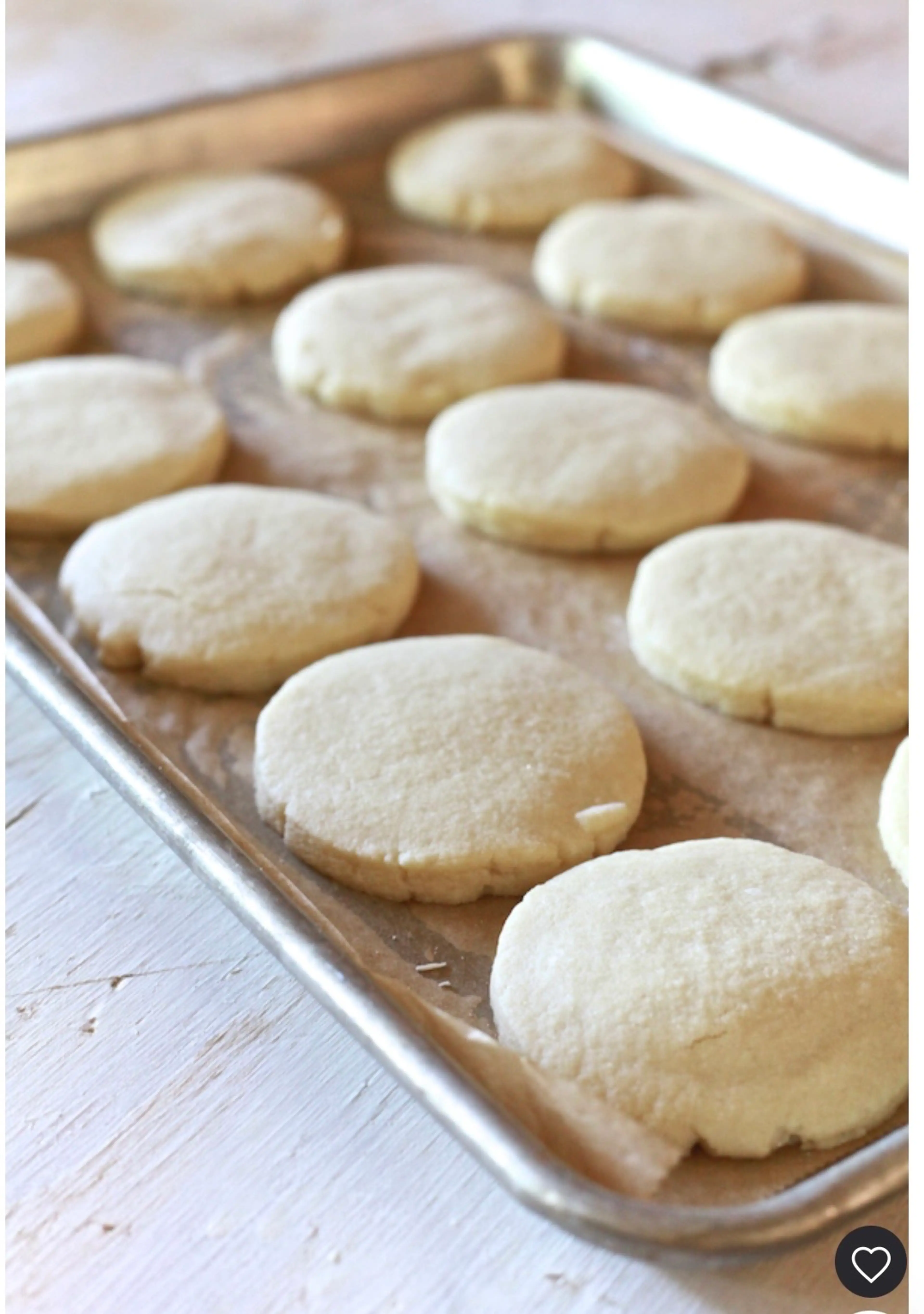 Almond Pillow Cookies