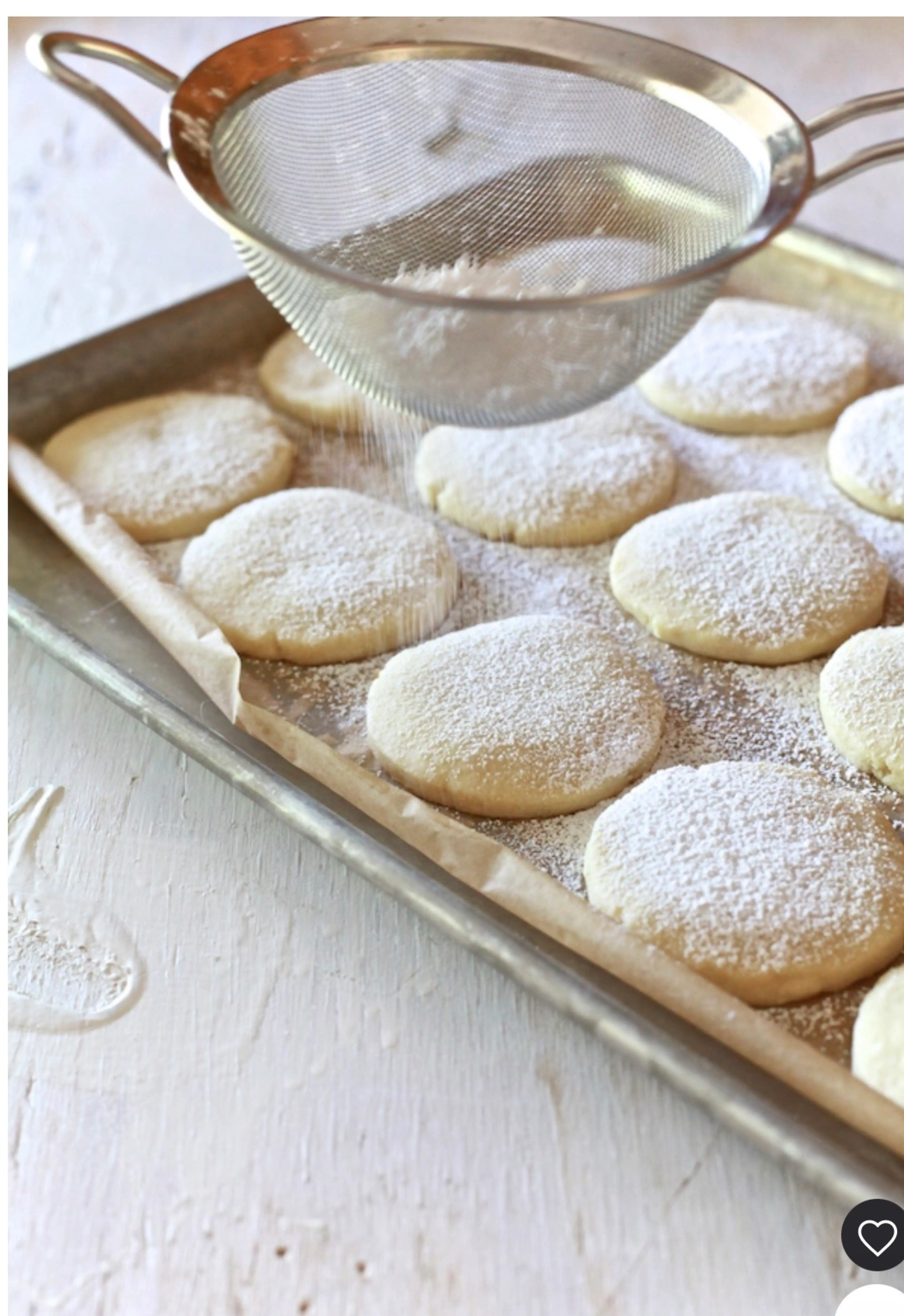 Almond Pillow Cookies