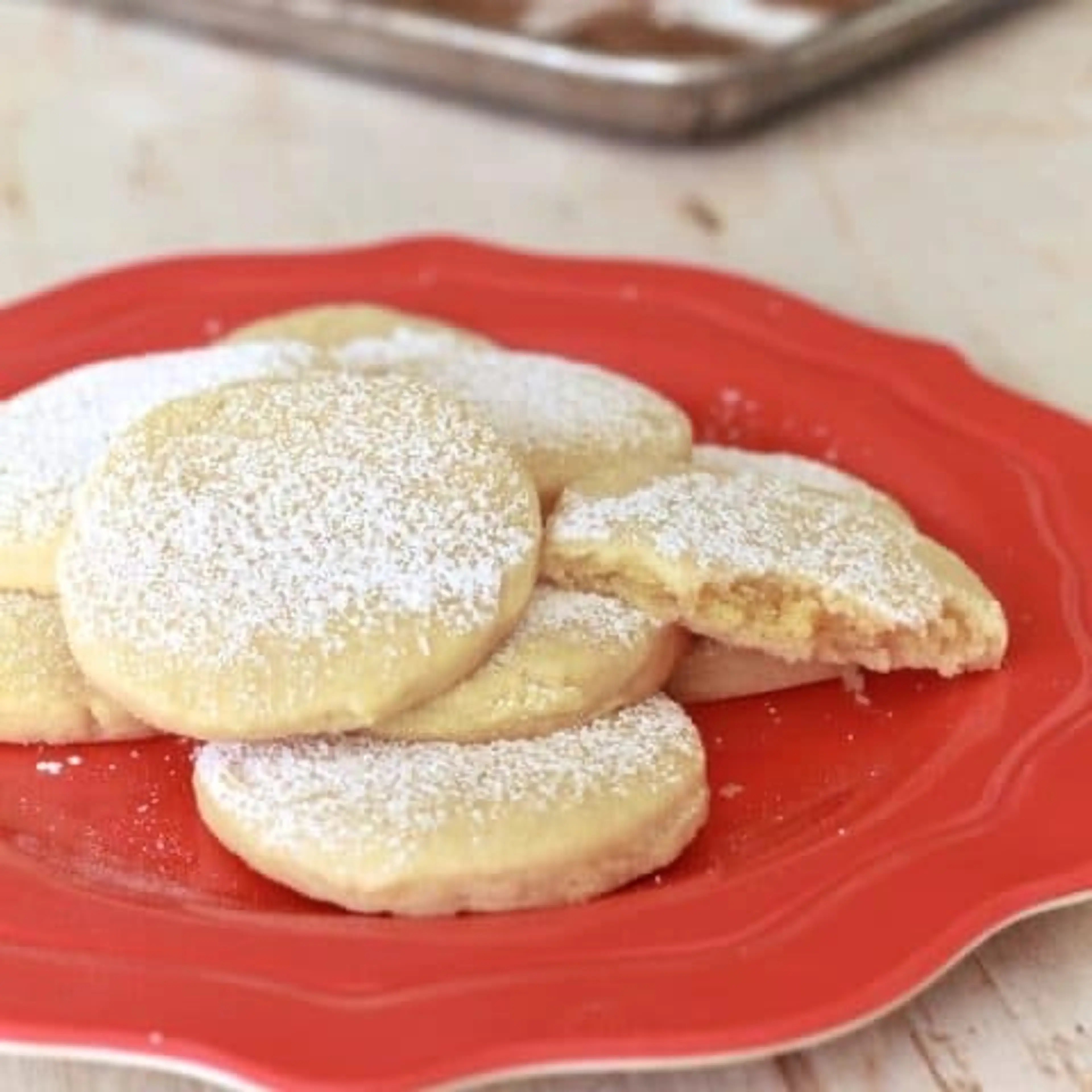 Almond Pillow Cookies