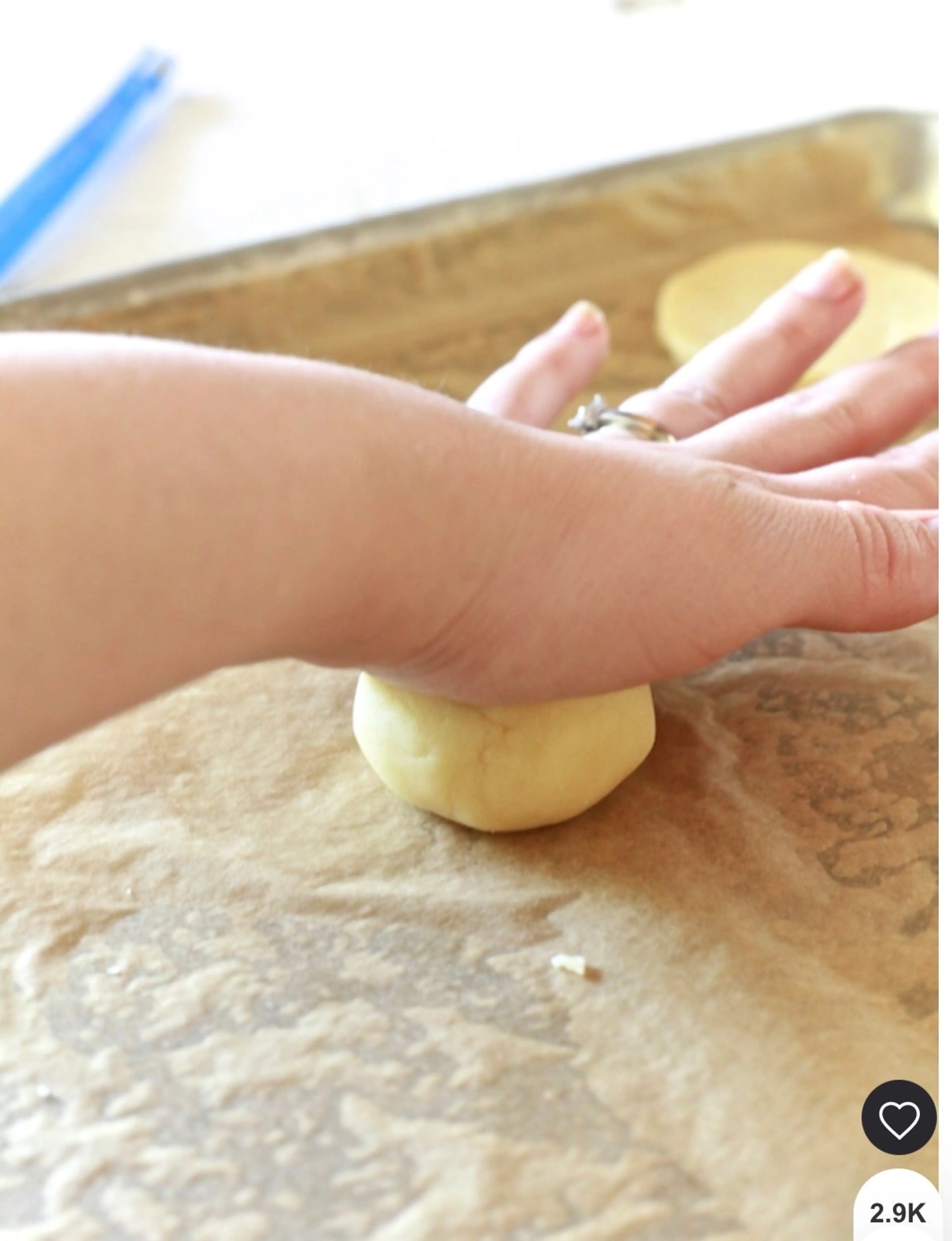 Almond Pillow Cookies