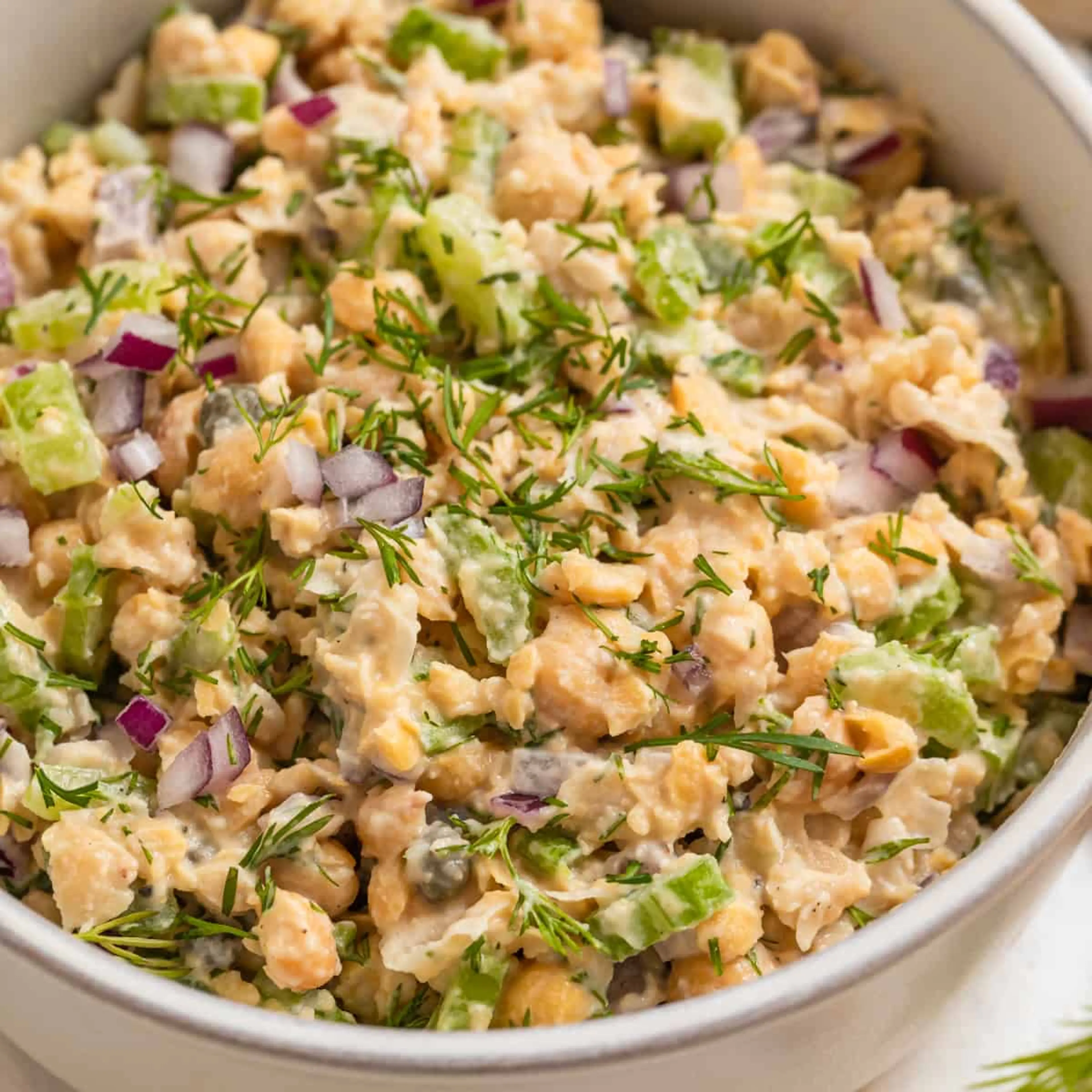 Easy Vegan Chickpea "Tuna" Salad