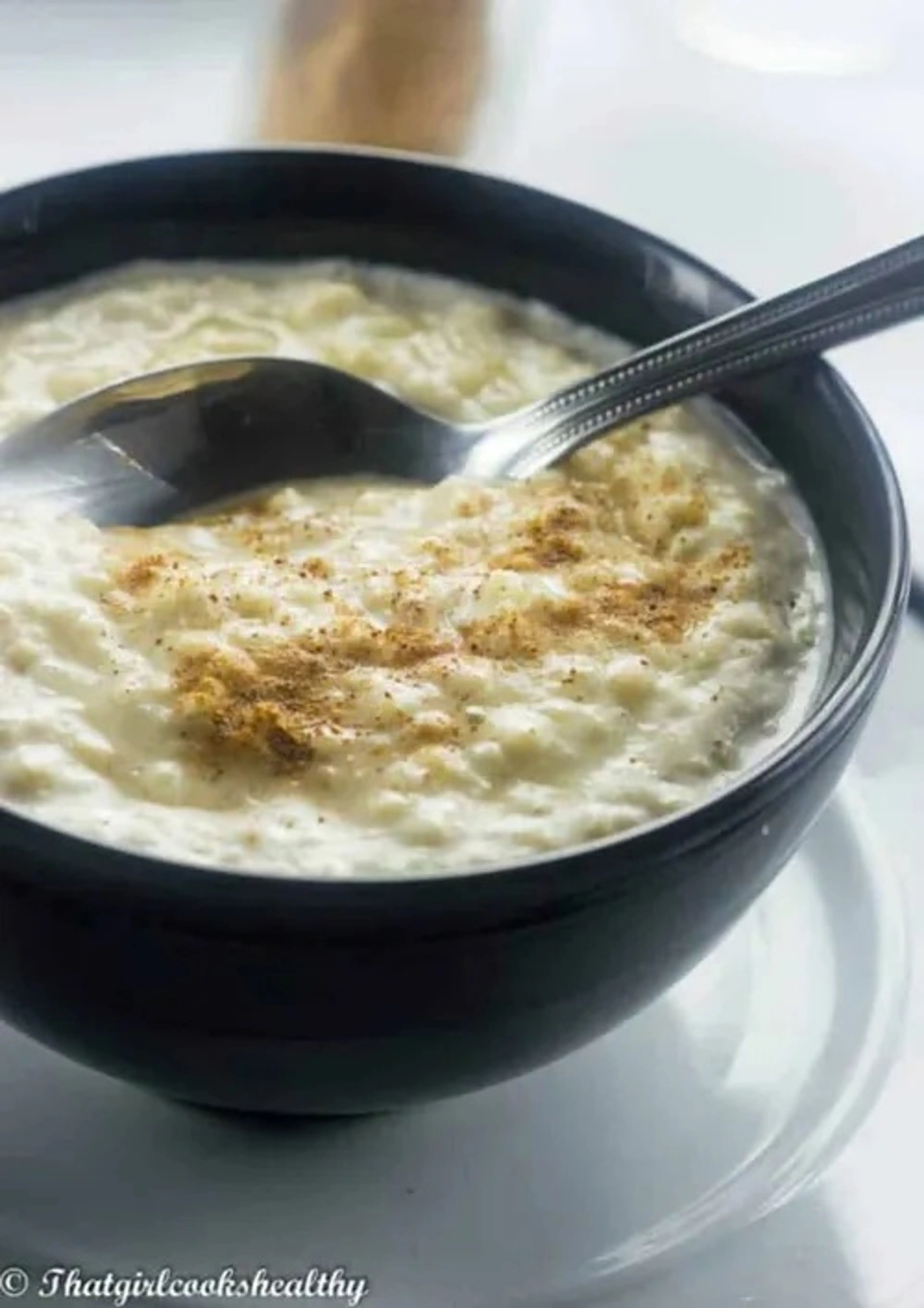 Midwestern-style Jamaican rice porridge
