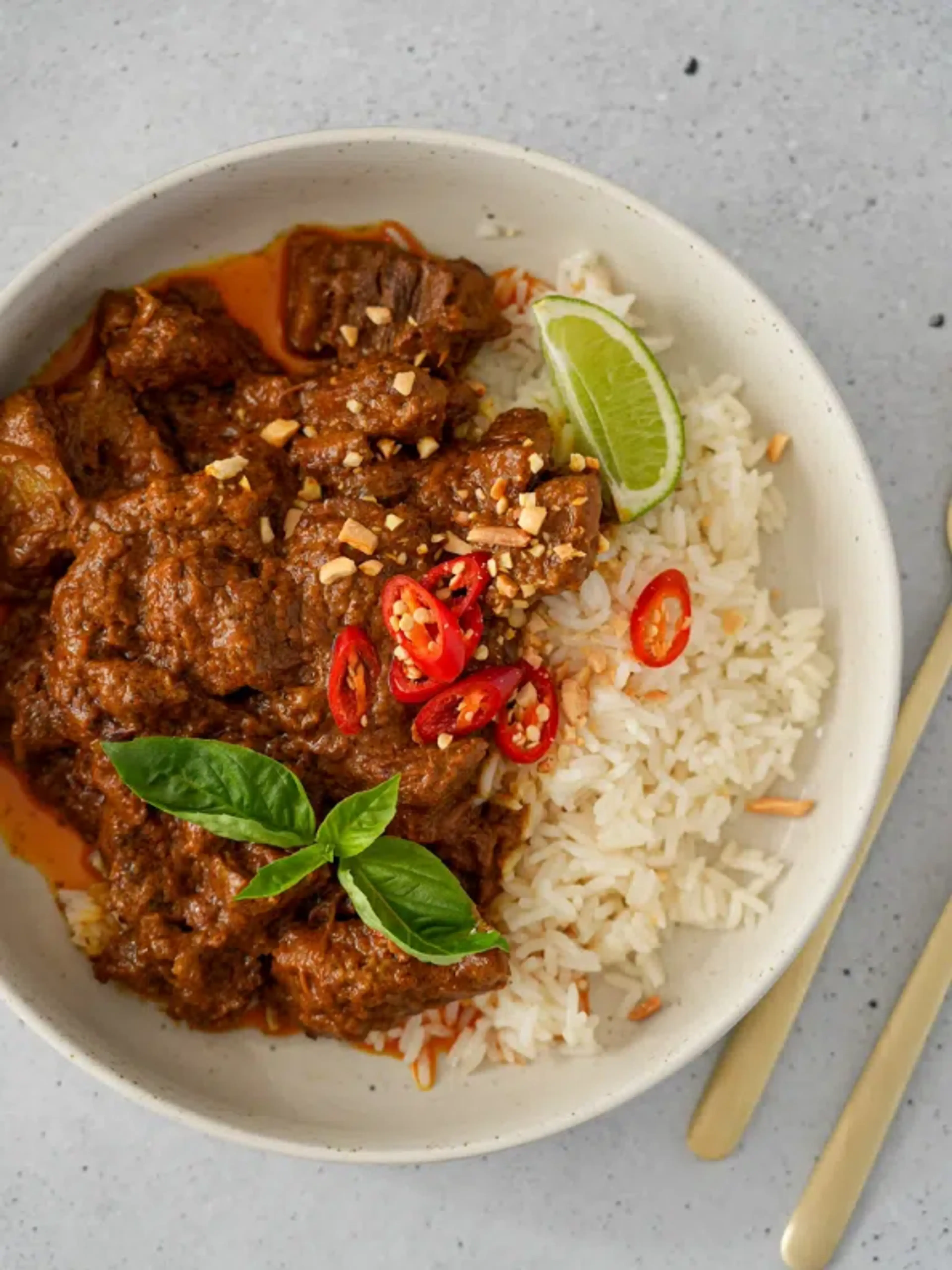 Slow-cooked Coconut Beef Curry