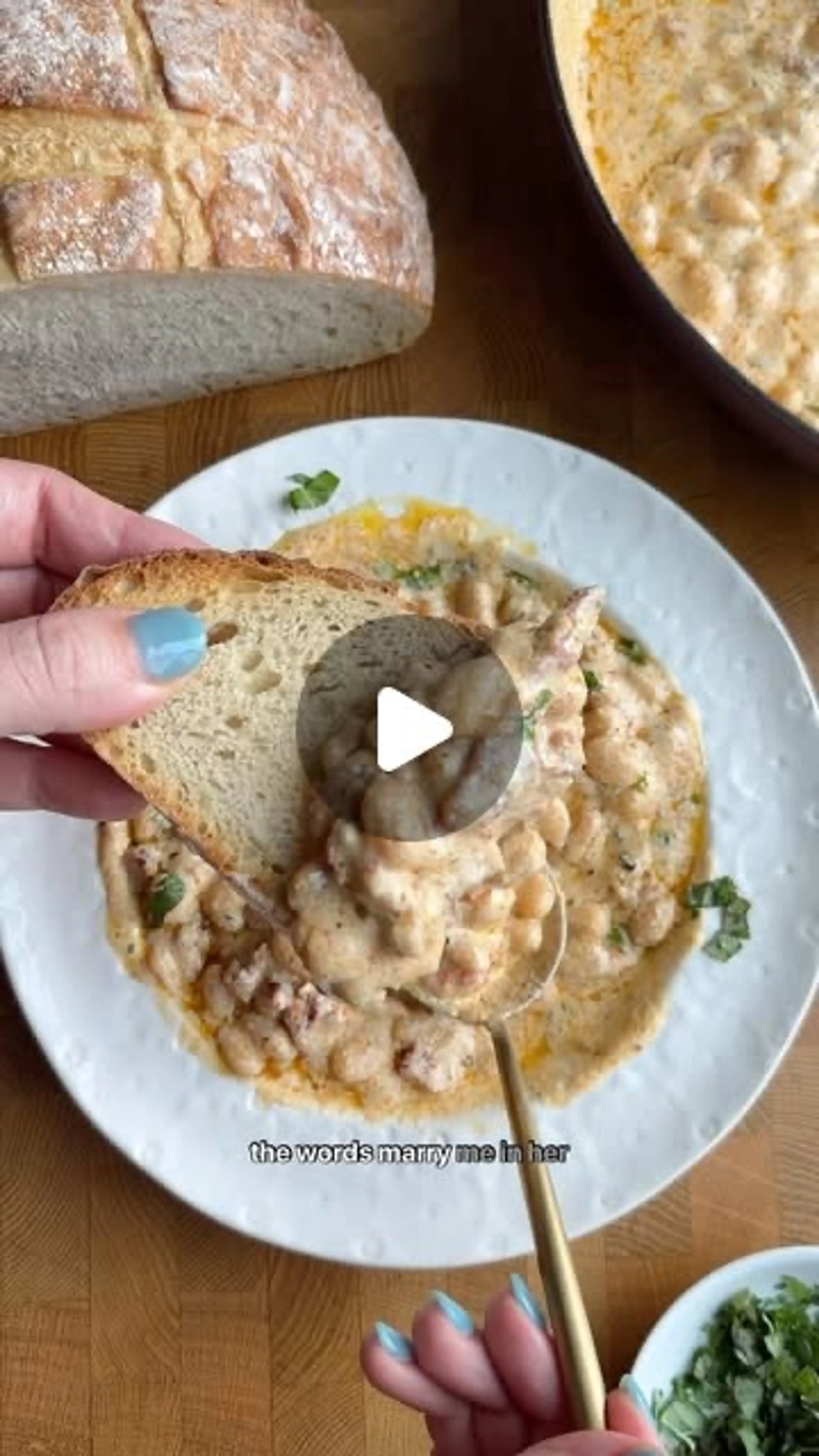 High Protein Marry Me Butter Beans