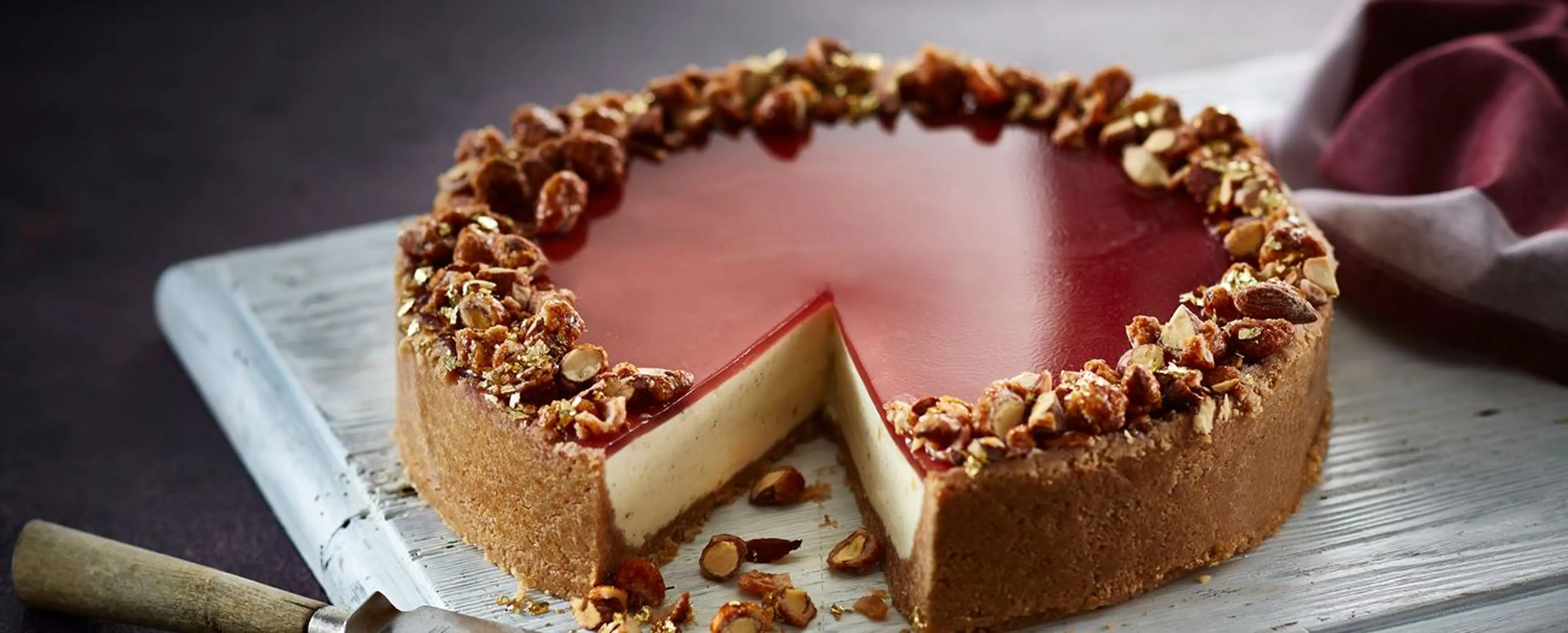 Julecheesecake