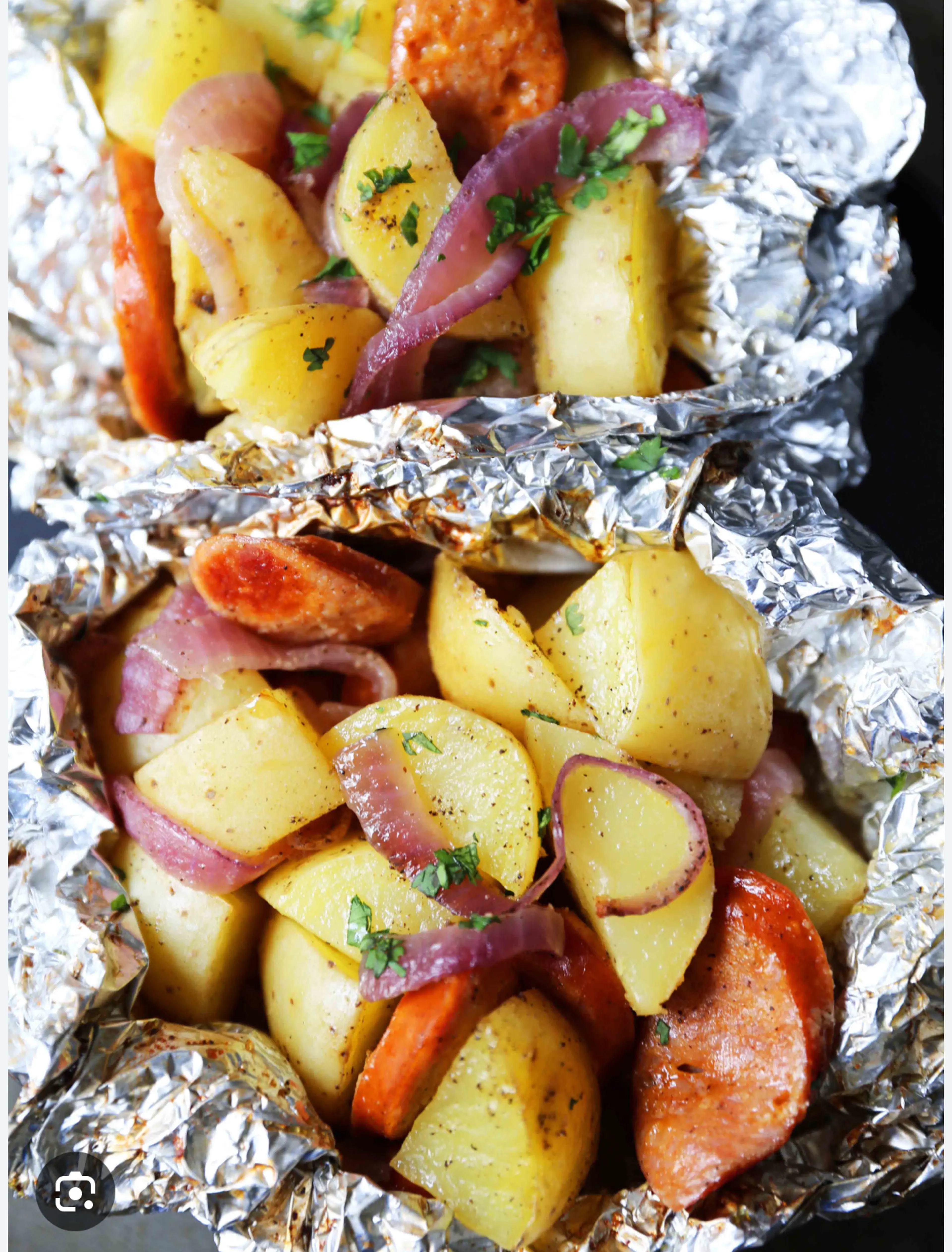 Tinfoil Packet Dinner