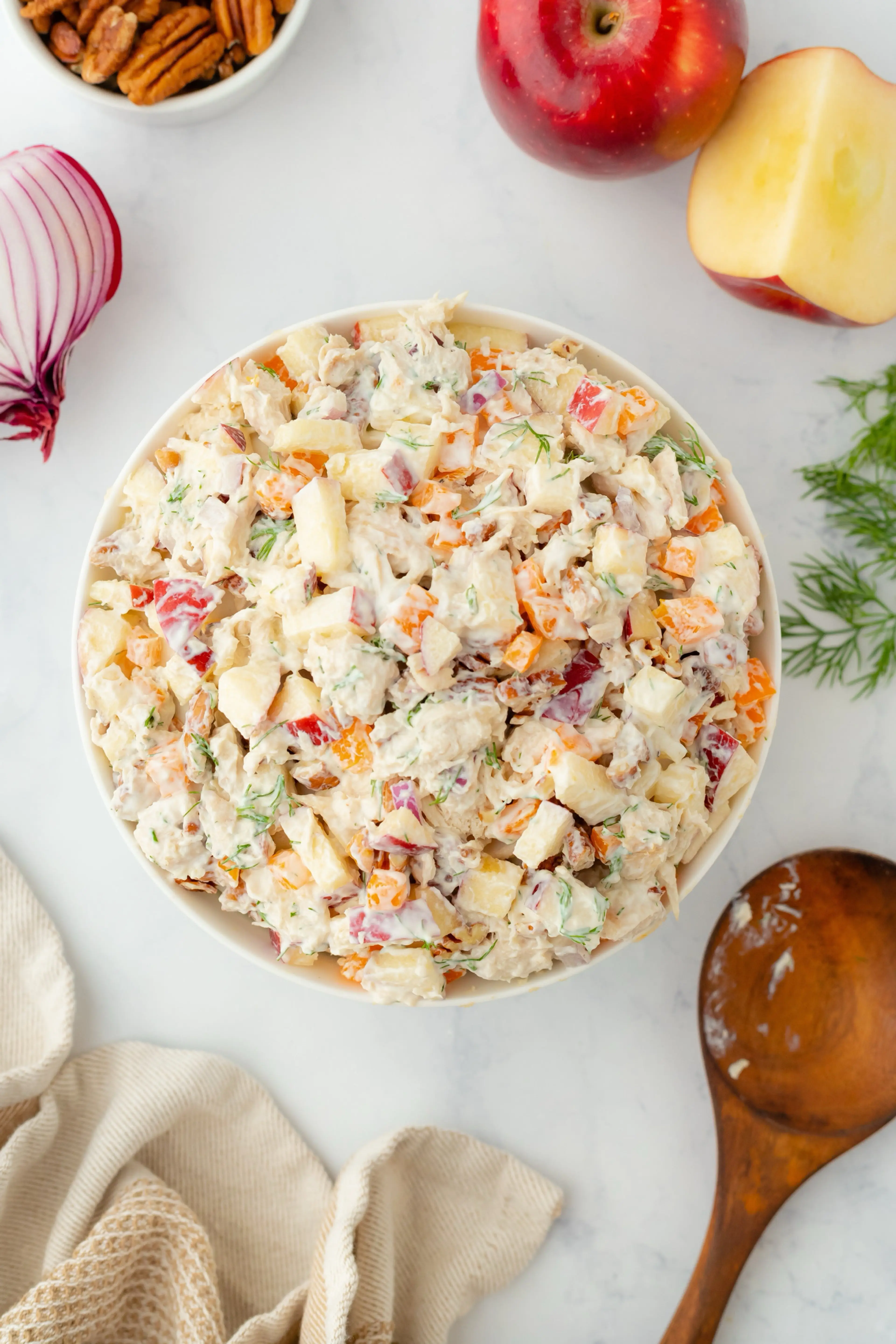 Creamy & Crunchy Chicken Salad