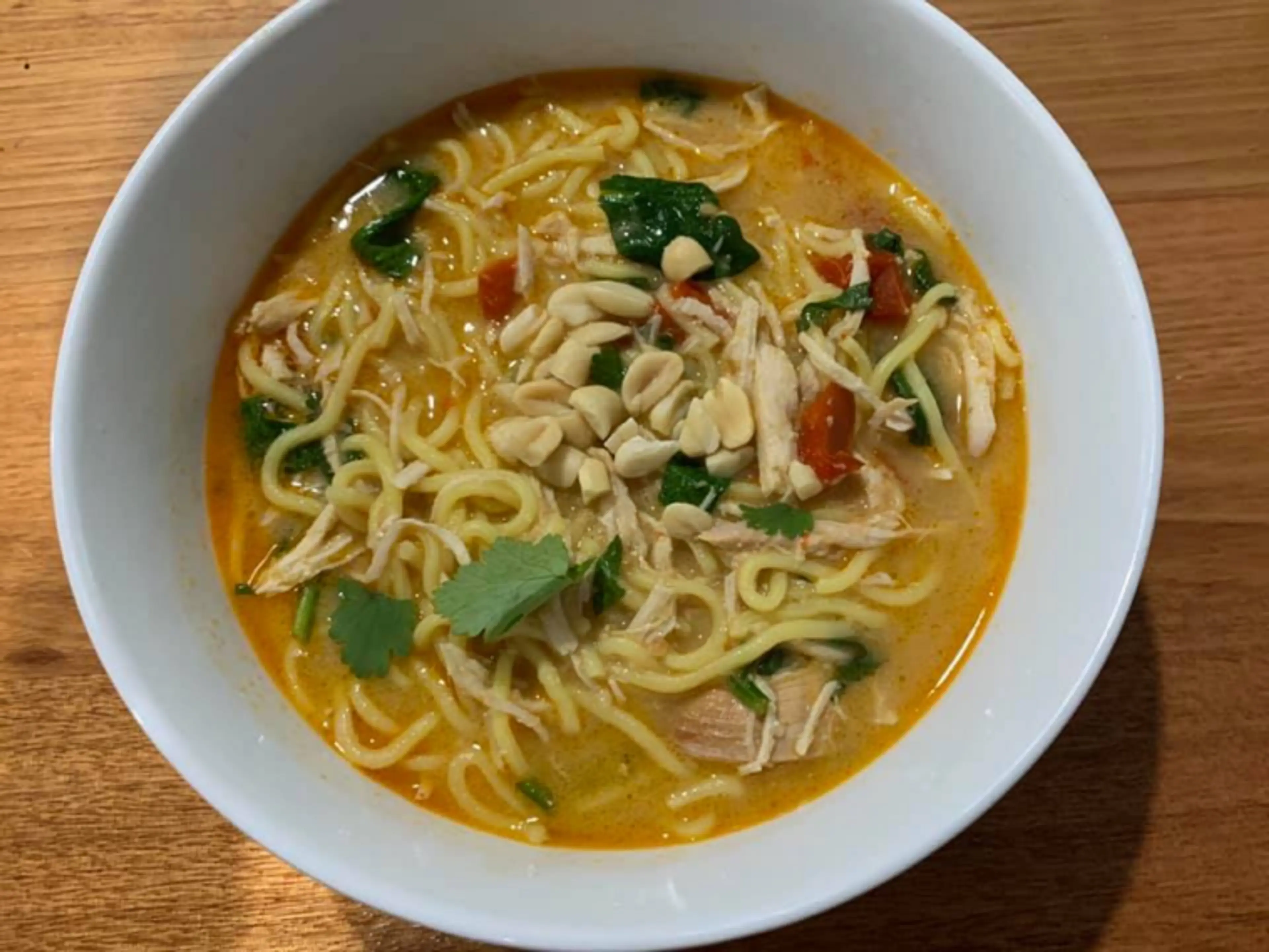 Slow Cooker Thai Chicken Noodles