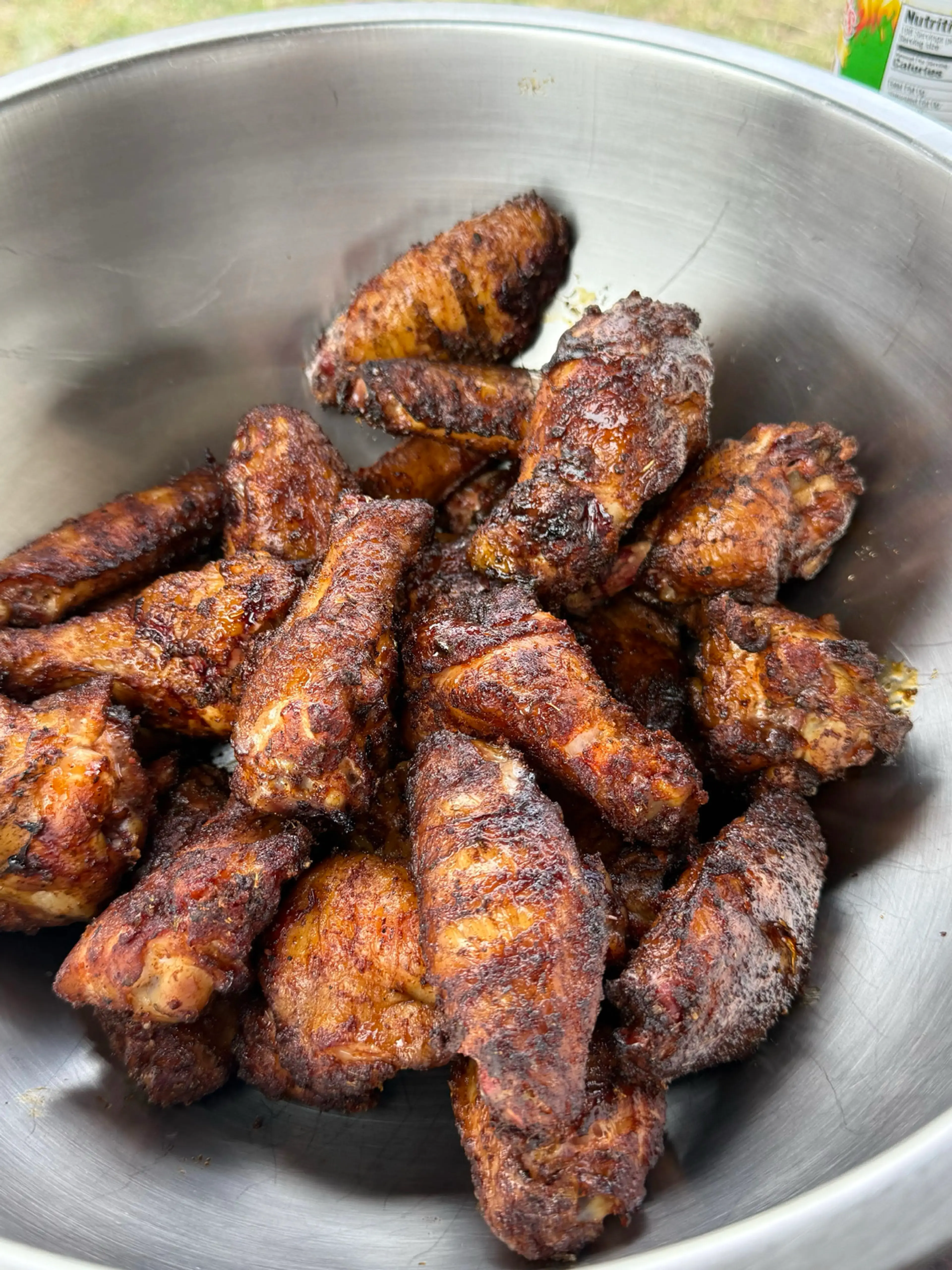 Smoked Hot Honey Chicken Wings