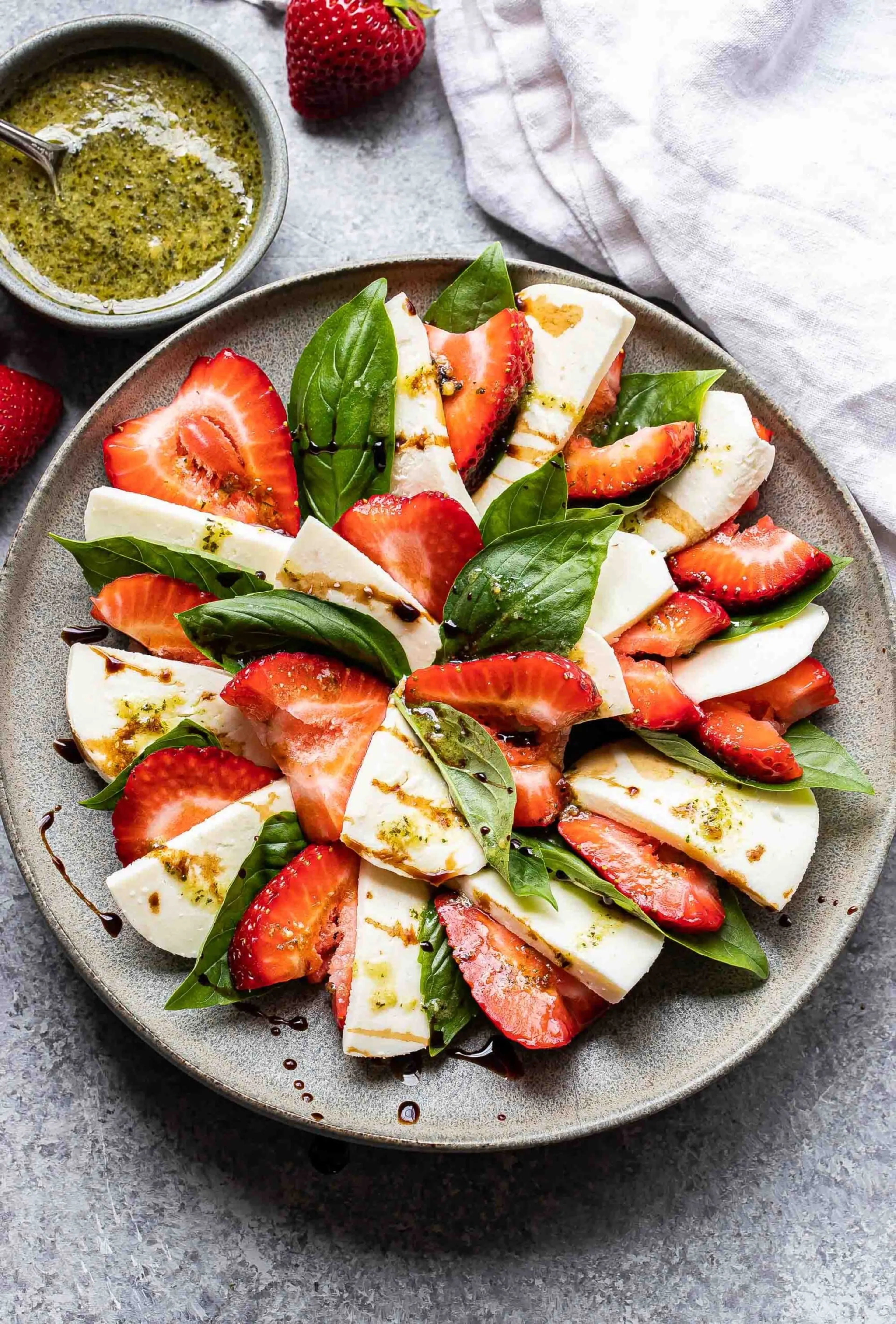 Strawberry Caprese Salad