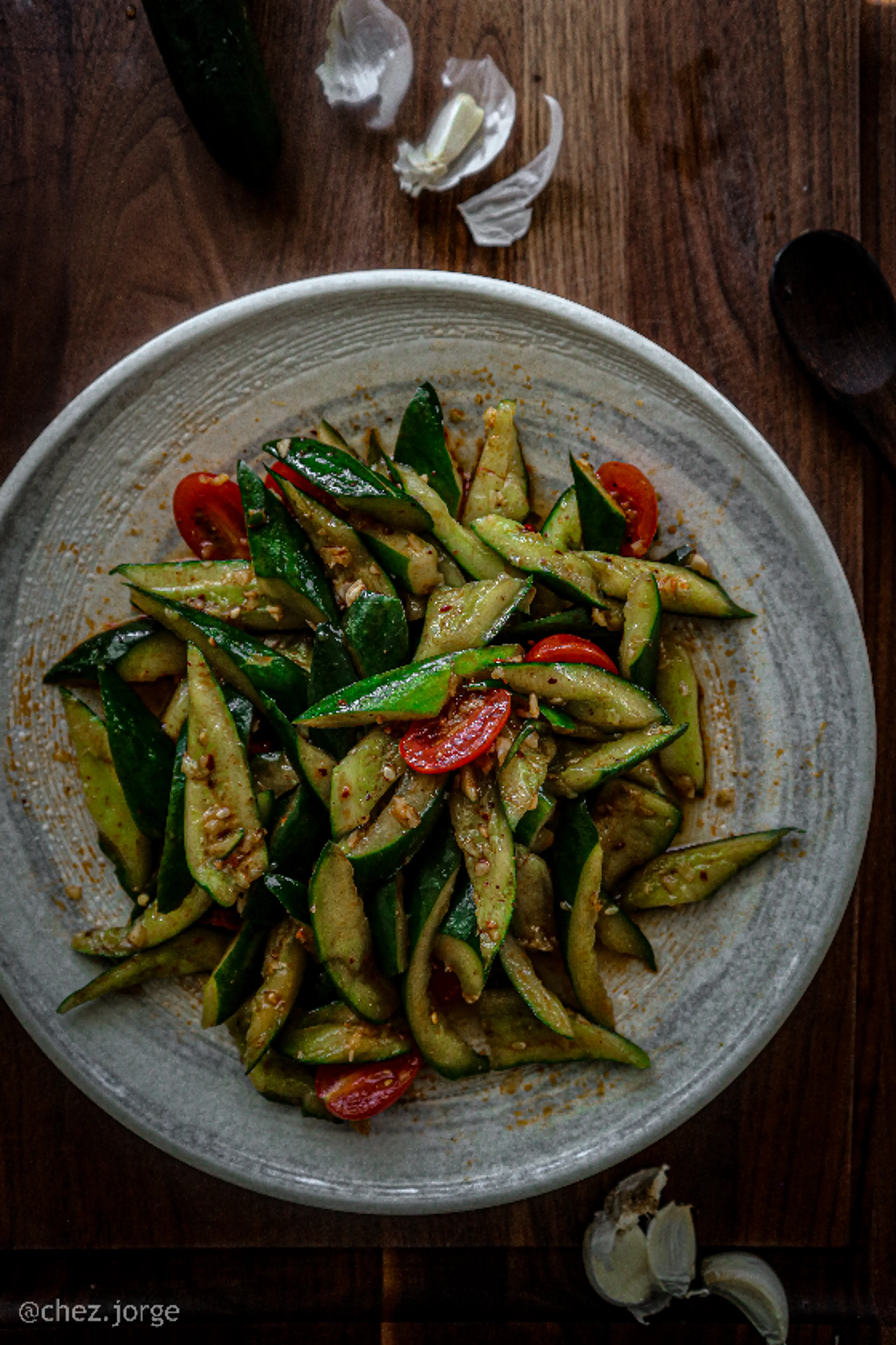 Smashed Cucumbers (拍黃瓜)