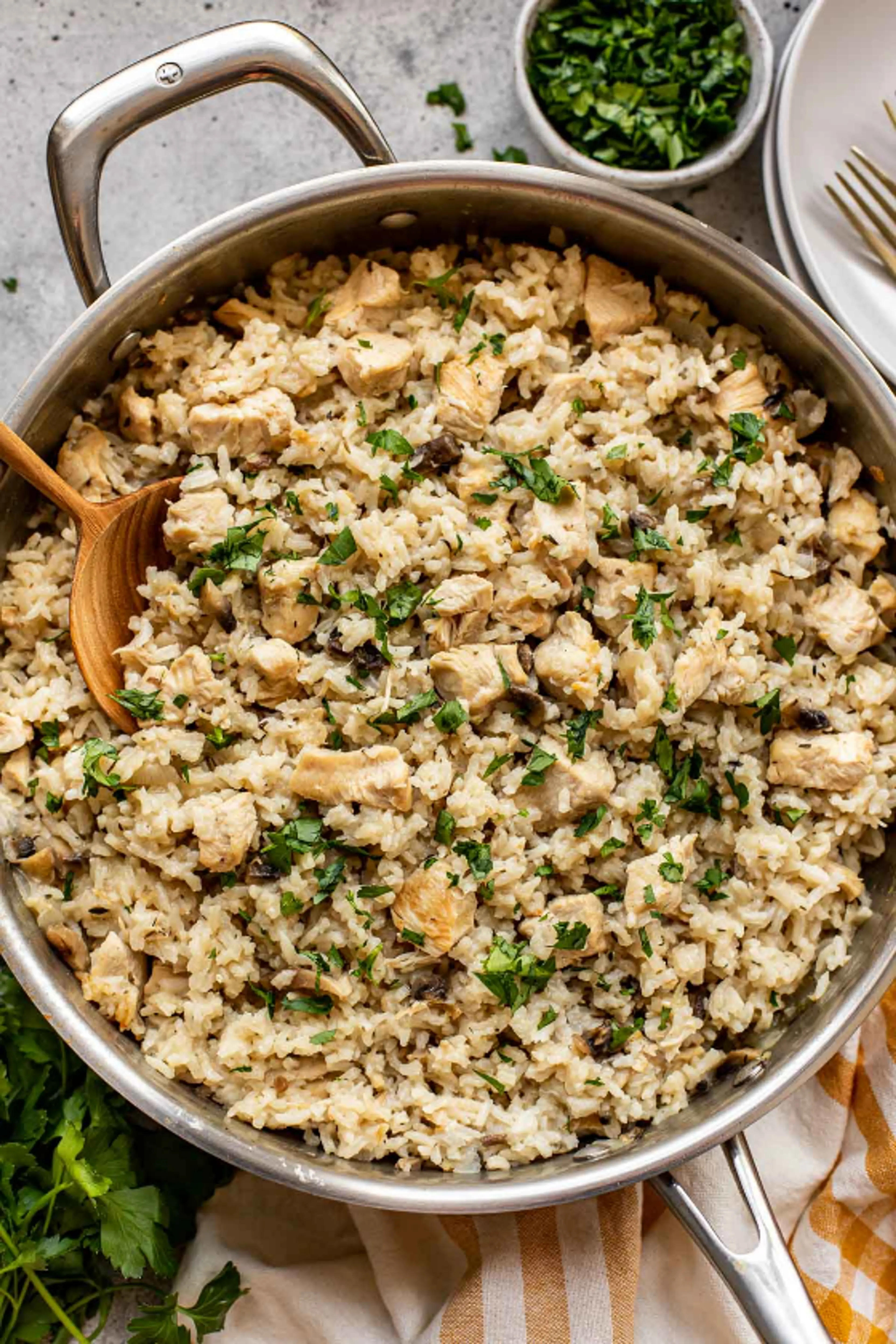 One-Pan Chicken and Rice Casserole