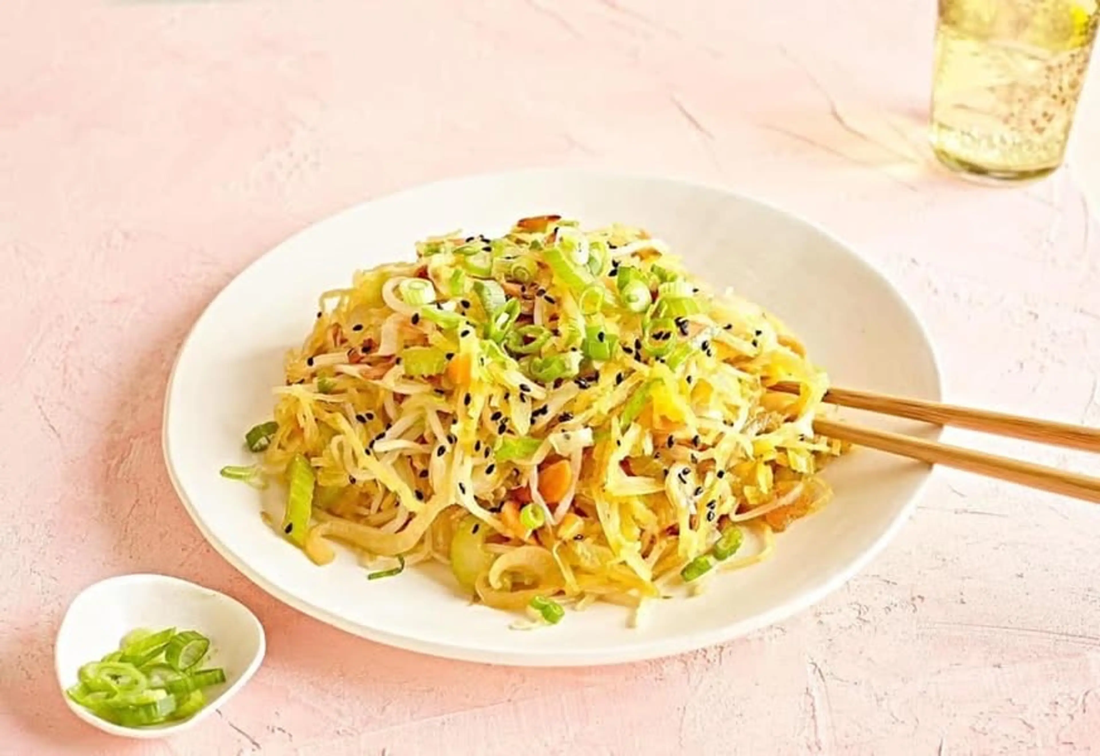 Spaghetti Squash Chow Mein