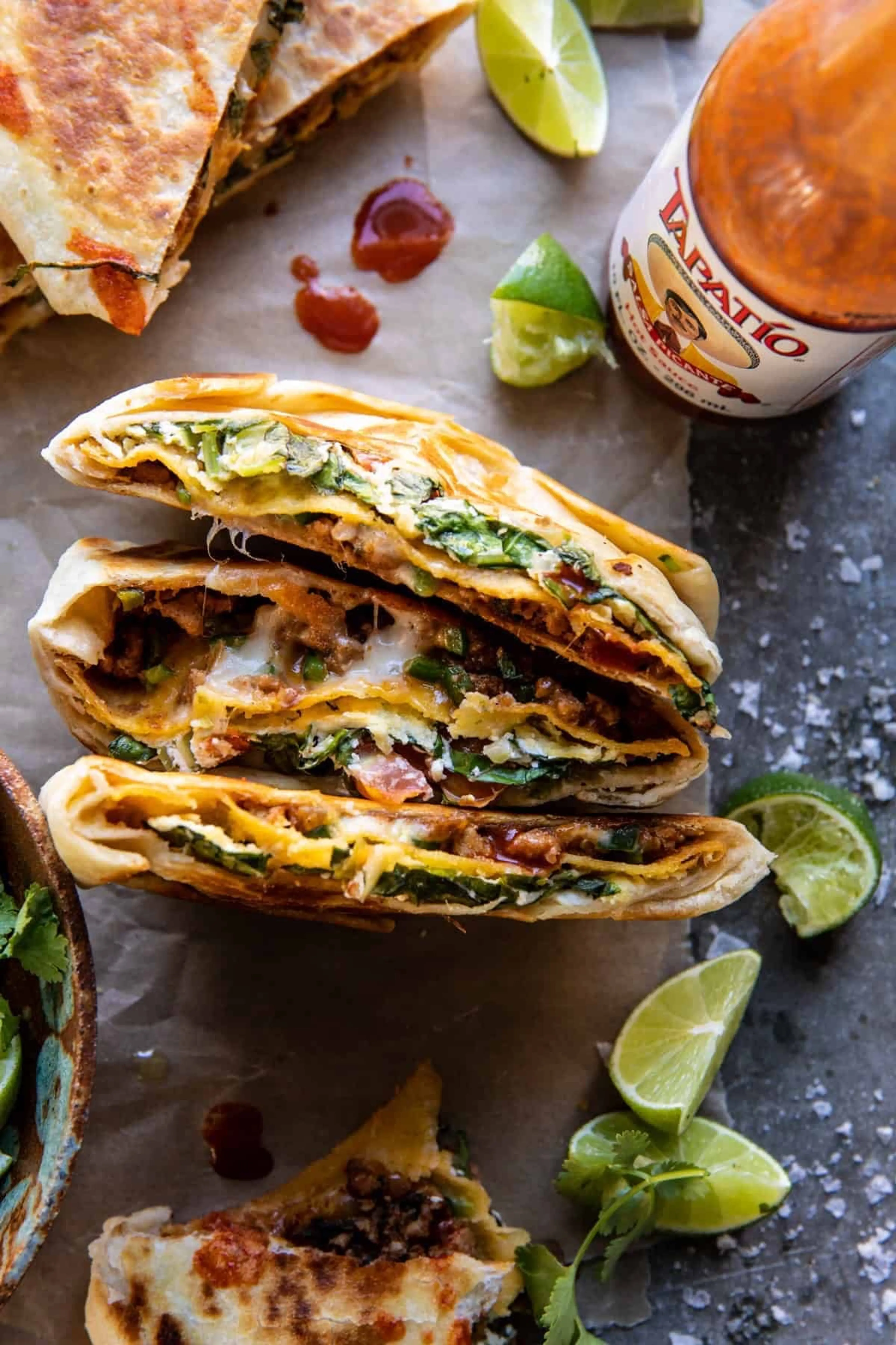 Healthier Homemade Crunchwrap Supreme