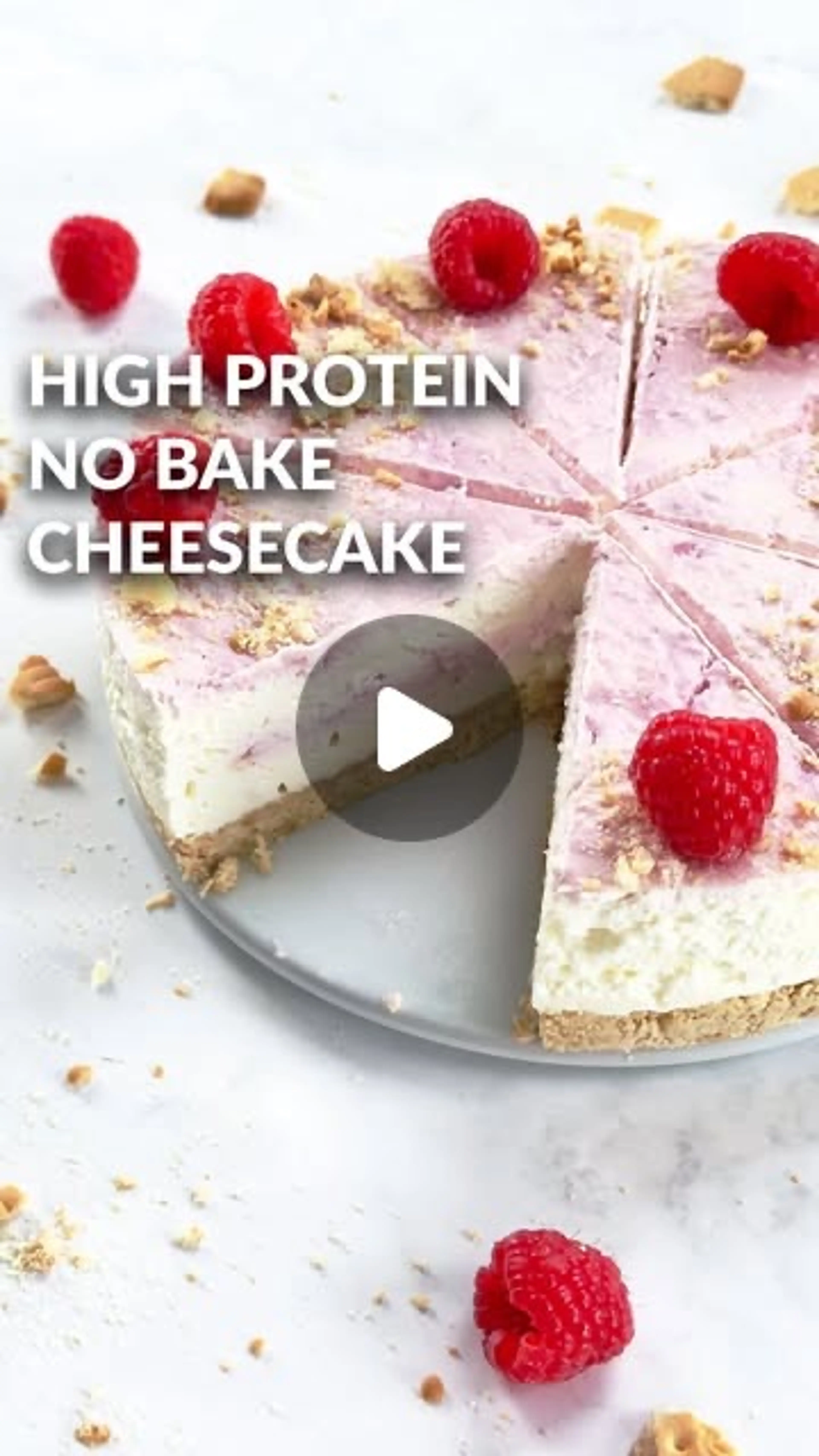 No Bake Cake Himbeer Cheesecake