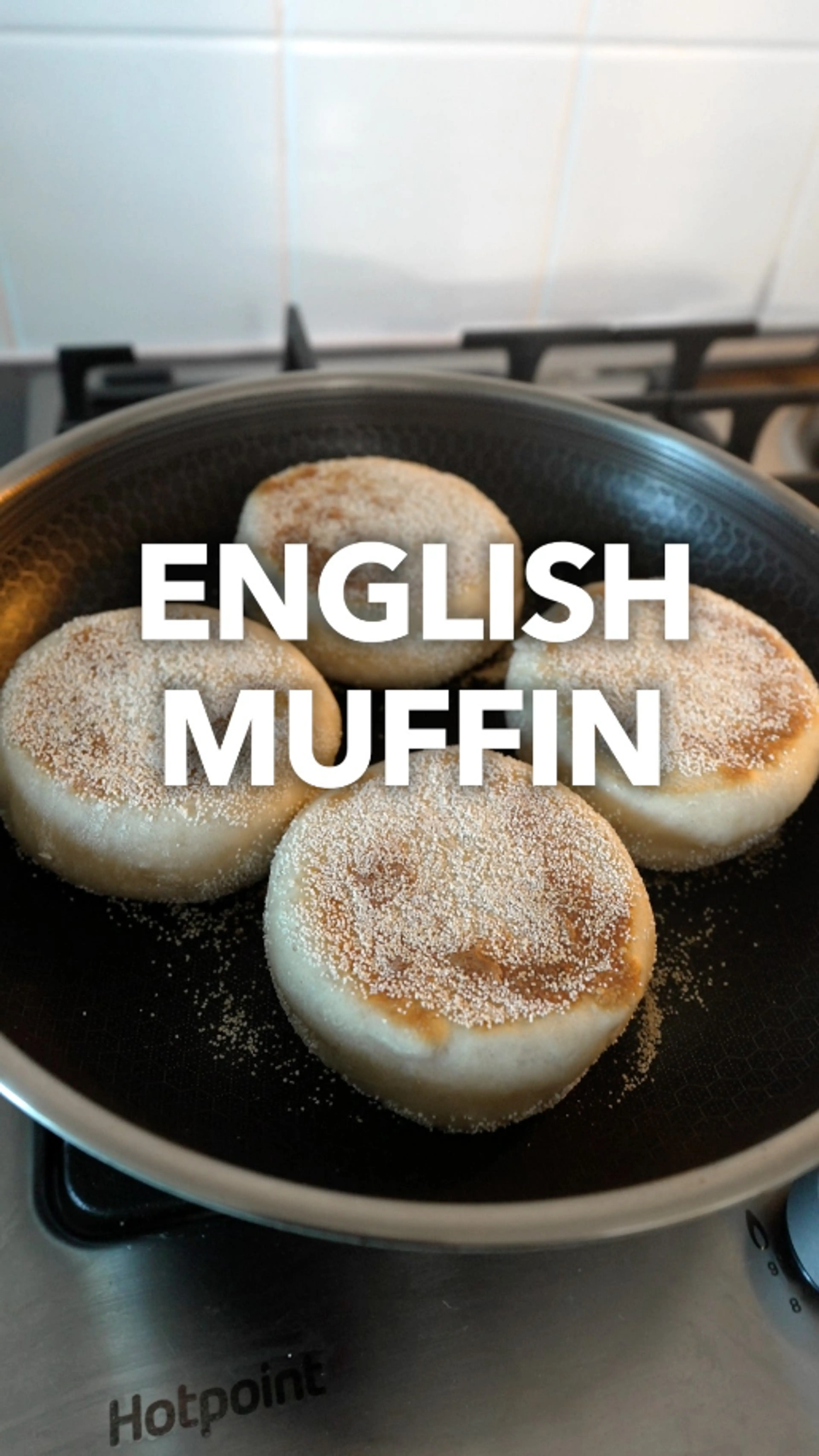 How to Make English Muffins #englishmuffins #recipe #recipes