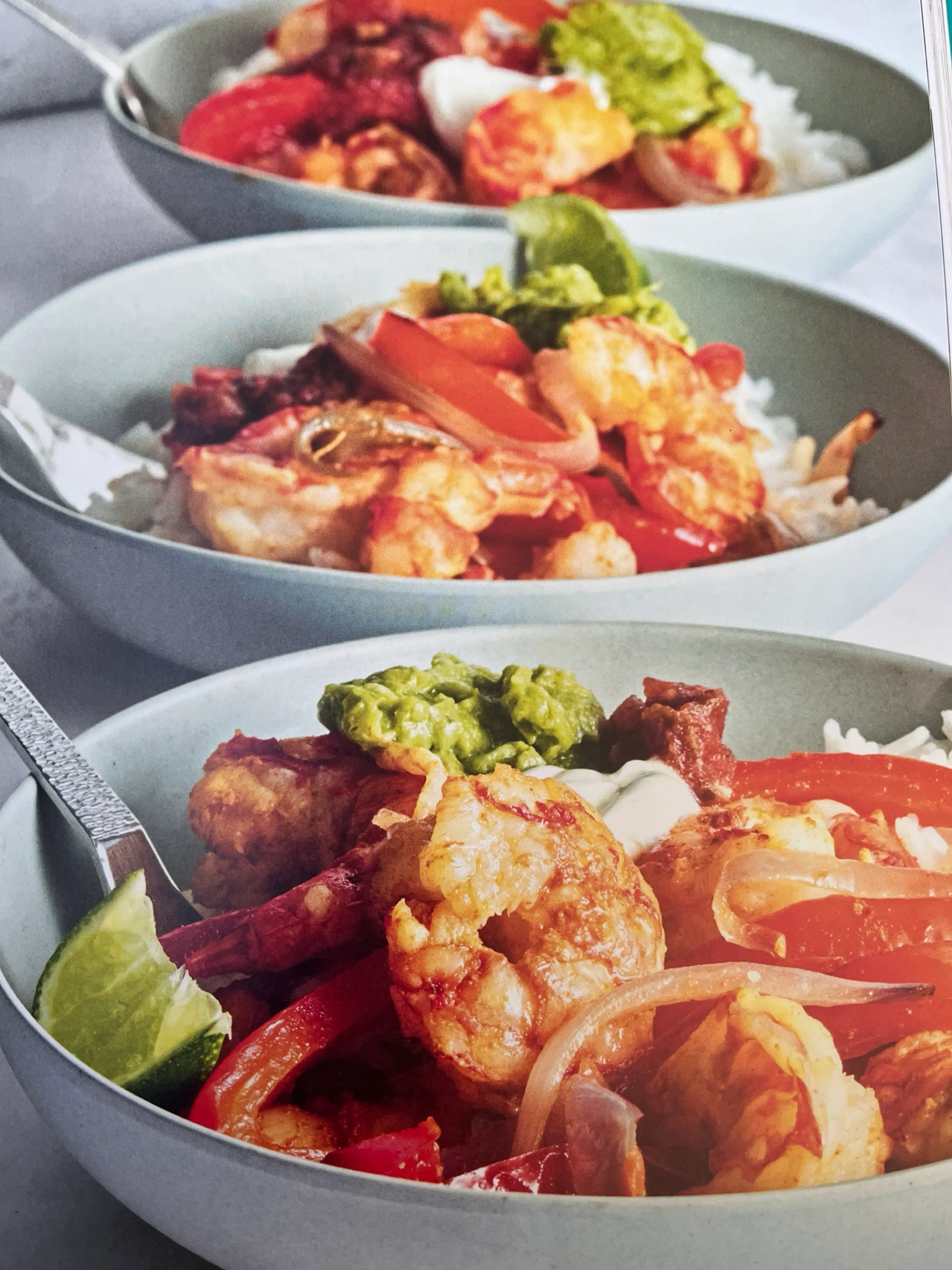 Shrimp Fajita Bowls