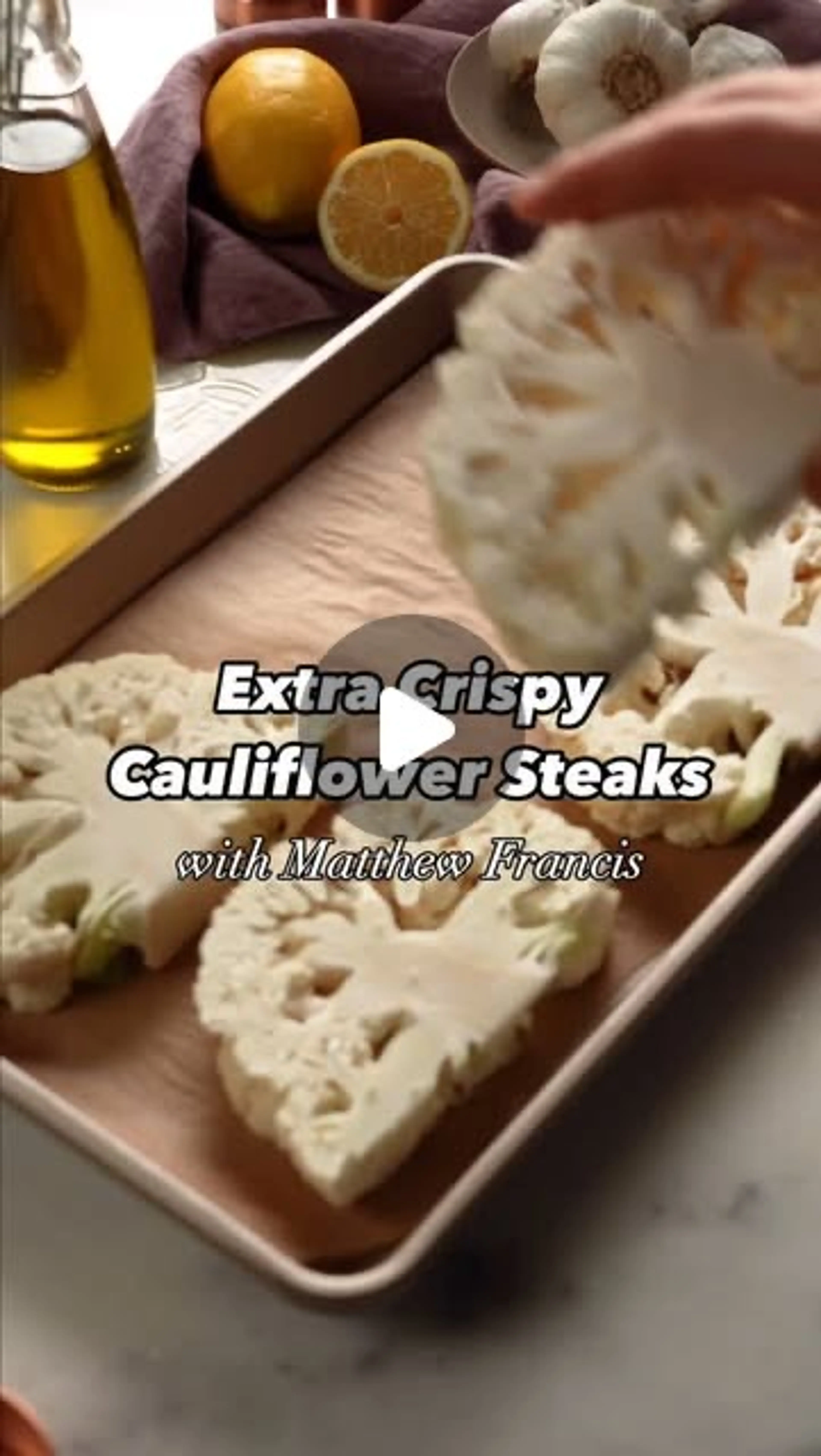 Cauliflower Steak > Real Steak! Who’s with Us