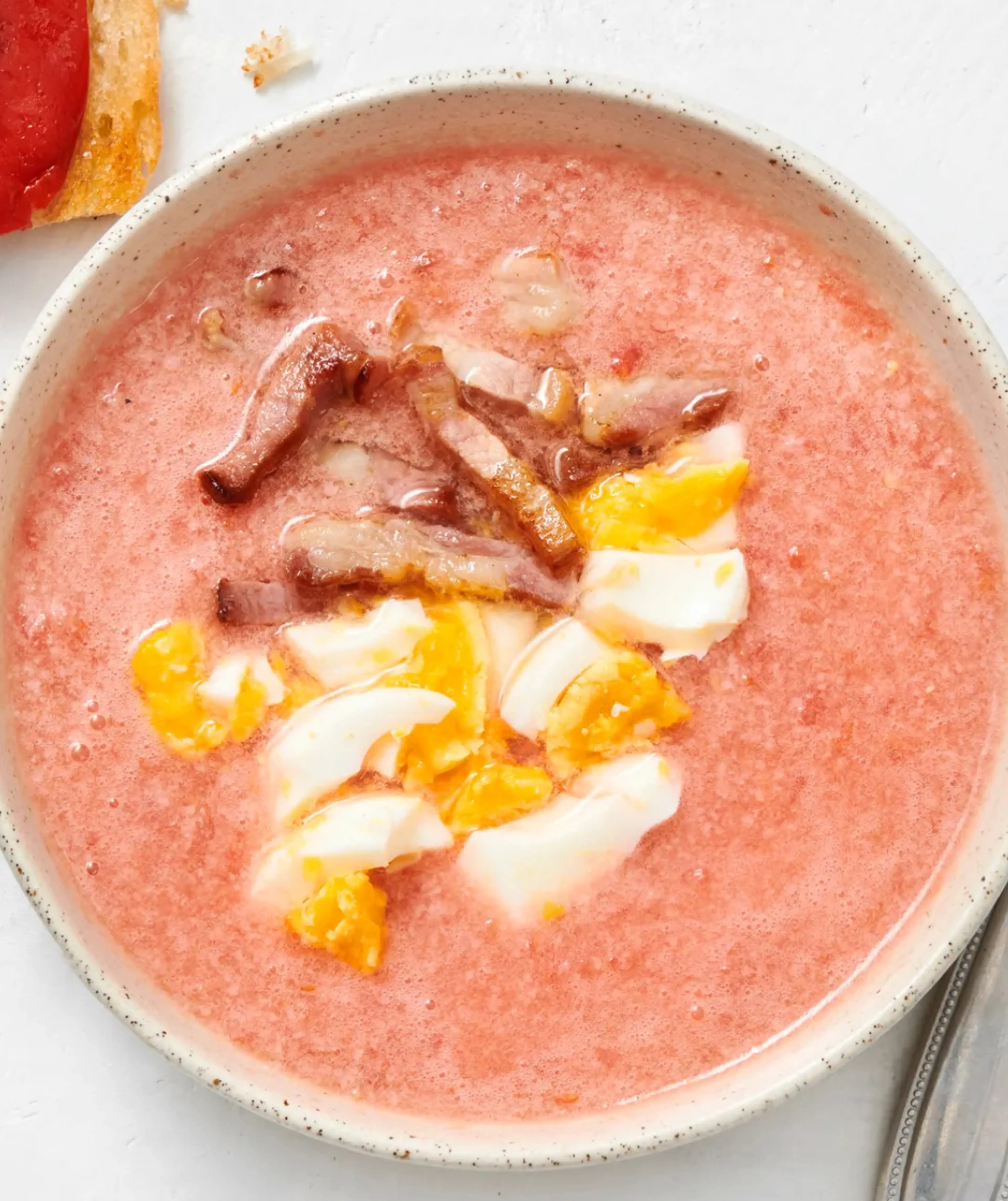 Salmorejo Met Ei En Spekjes
