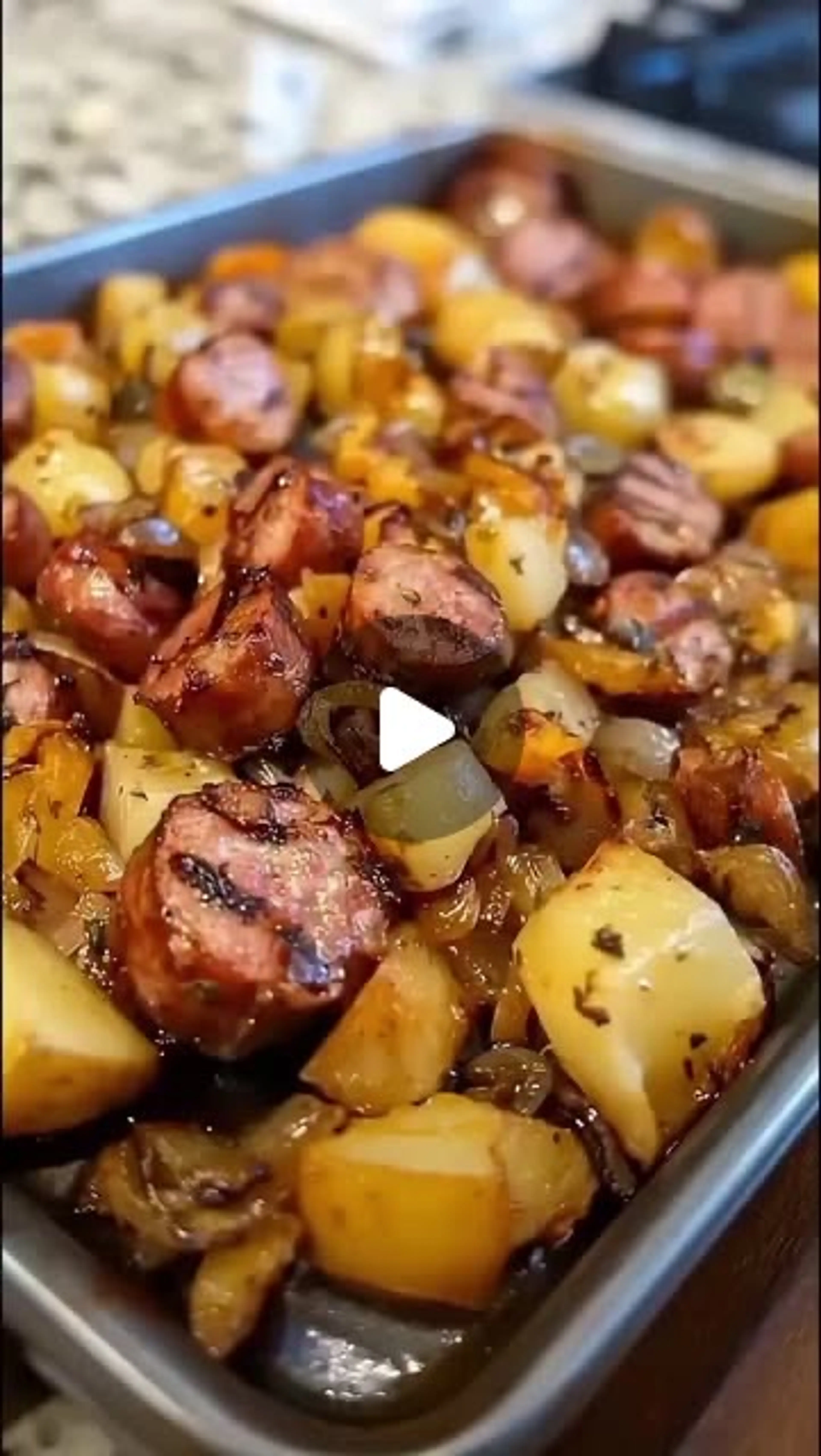 Oven Roasted Sausage & Potatoes