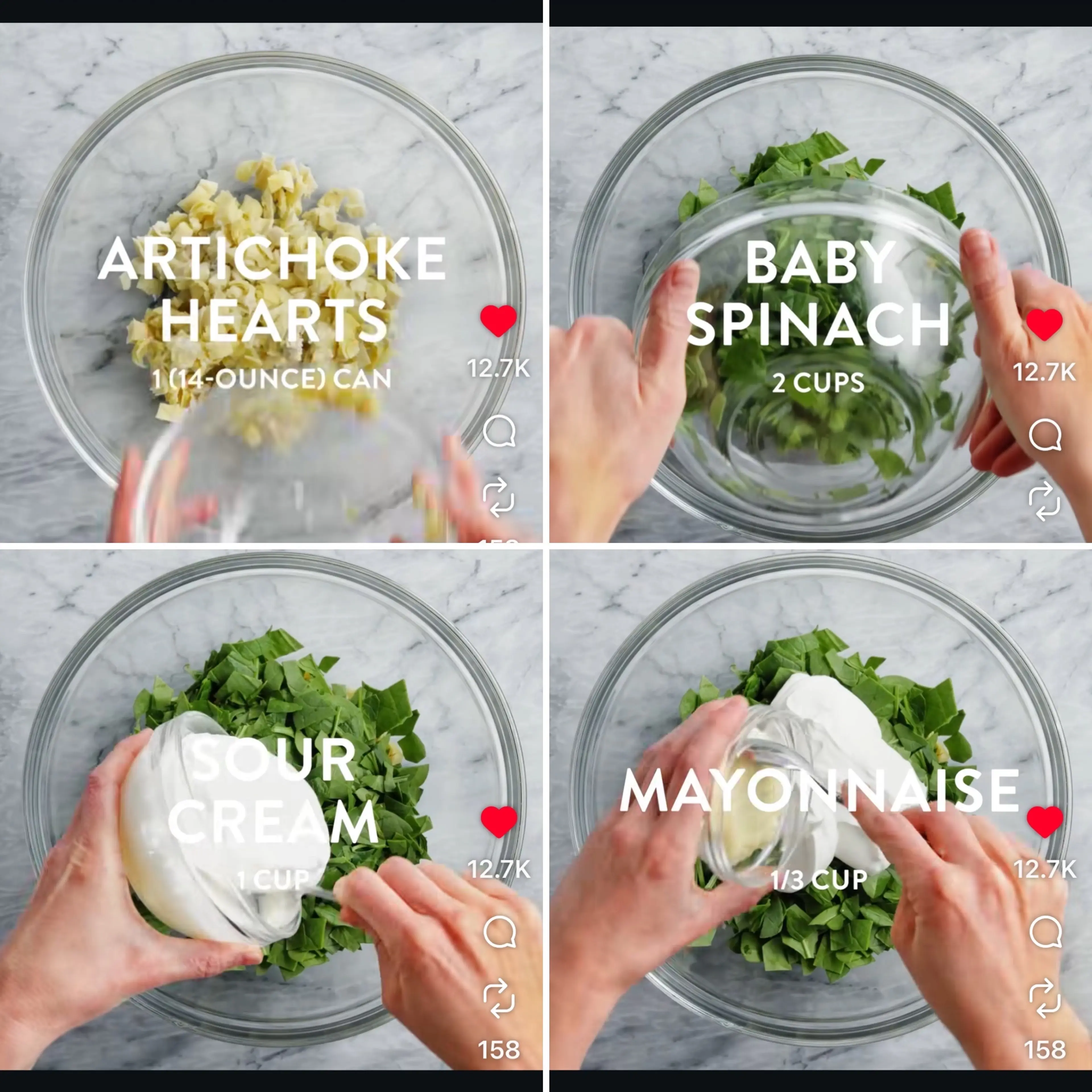 Cheesy Spinach and Artichoke Pinwheels