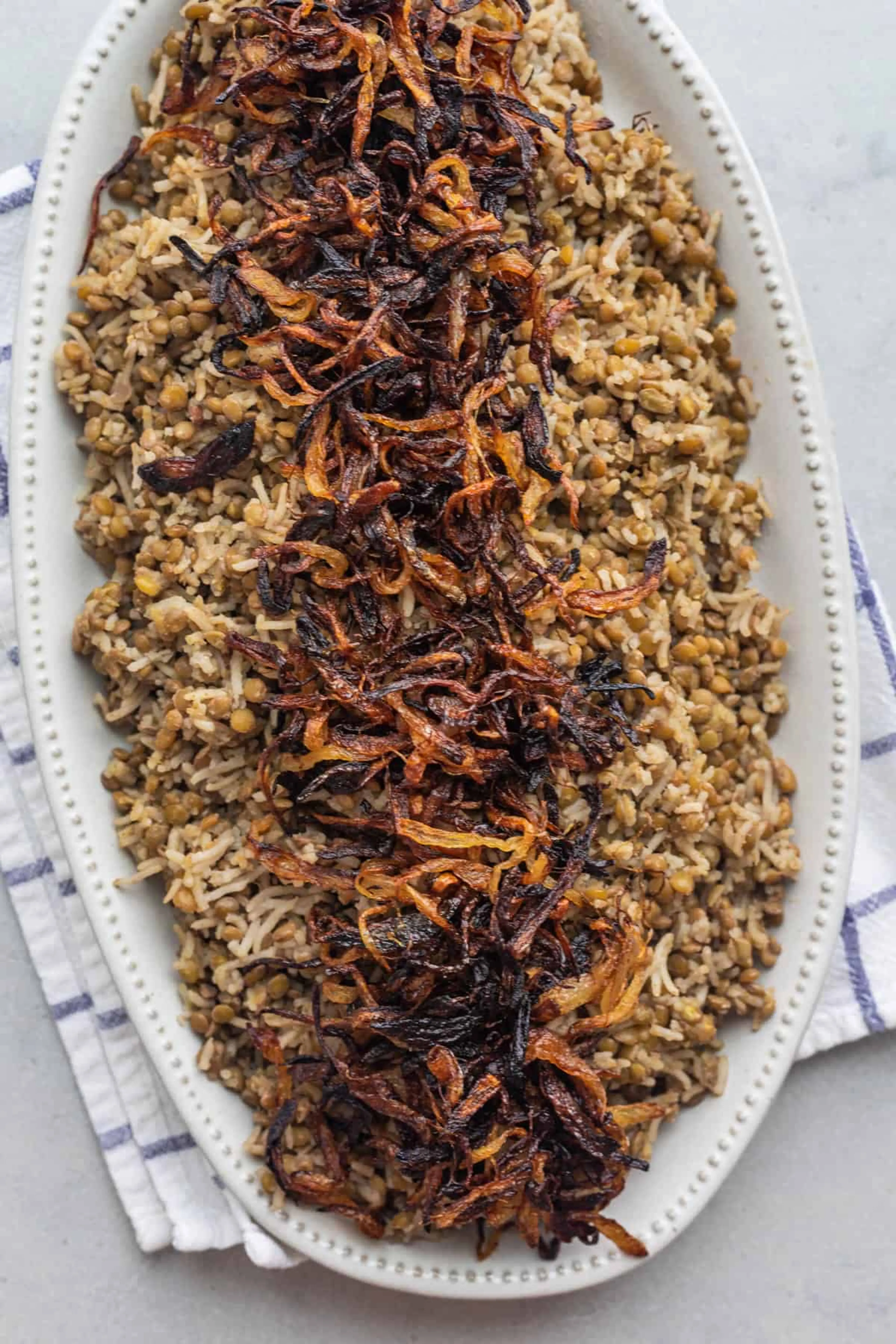Lebanese Mujadara