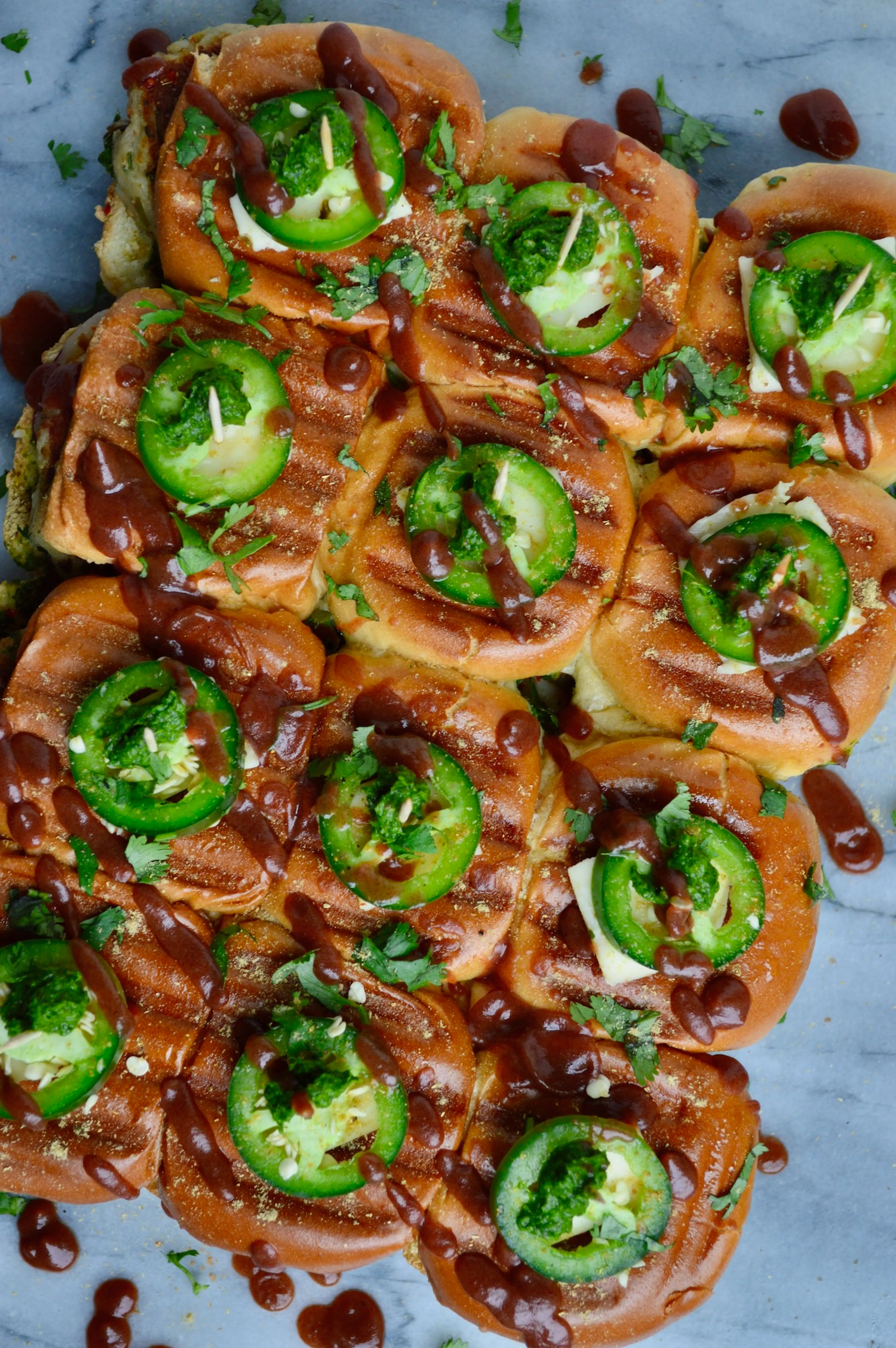 Aloo Tikki Sliders