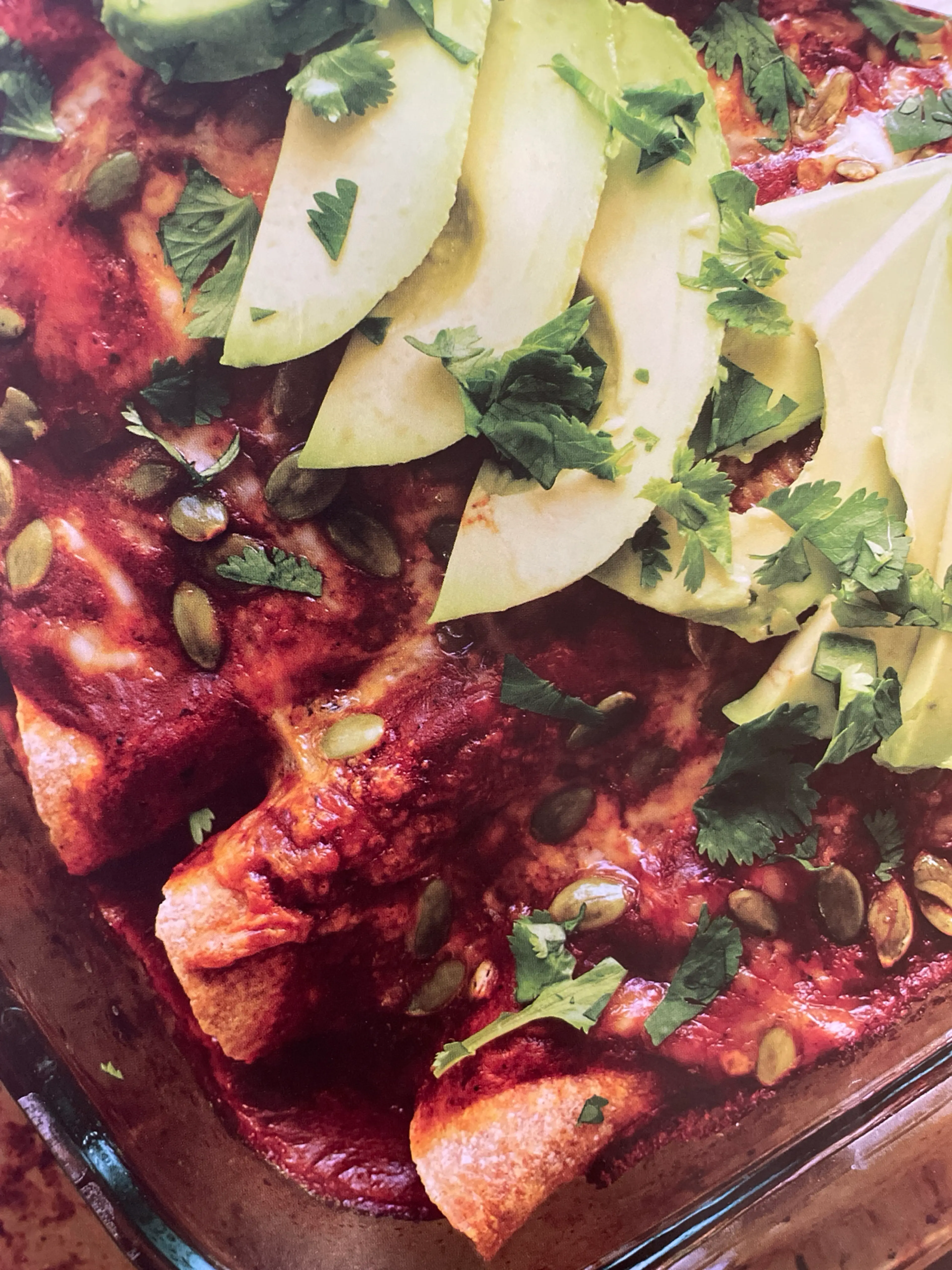 Sweet Potato, Poblano, and Black Bean Enchiladas