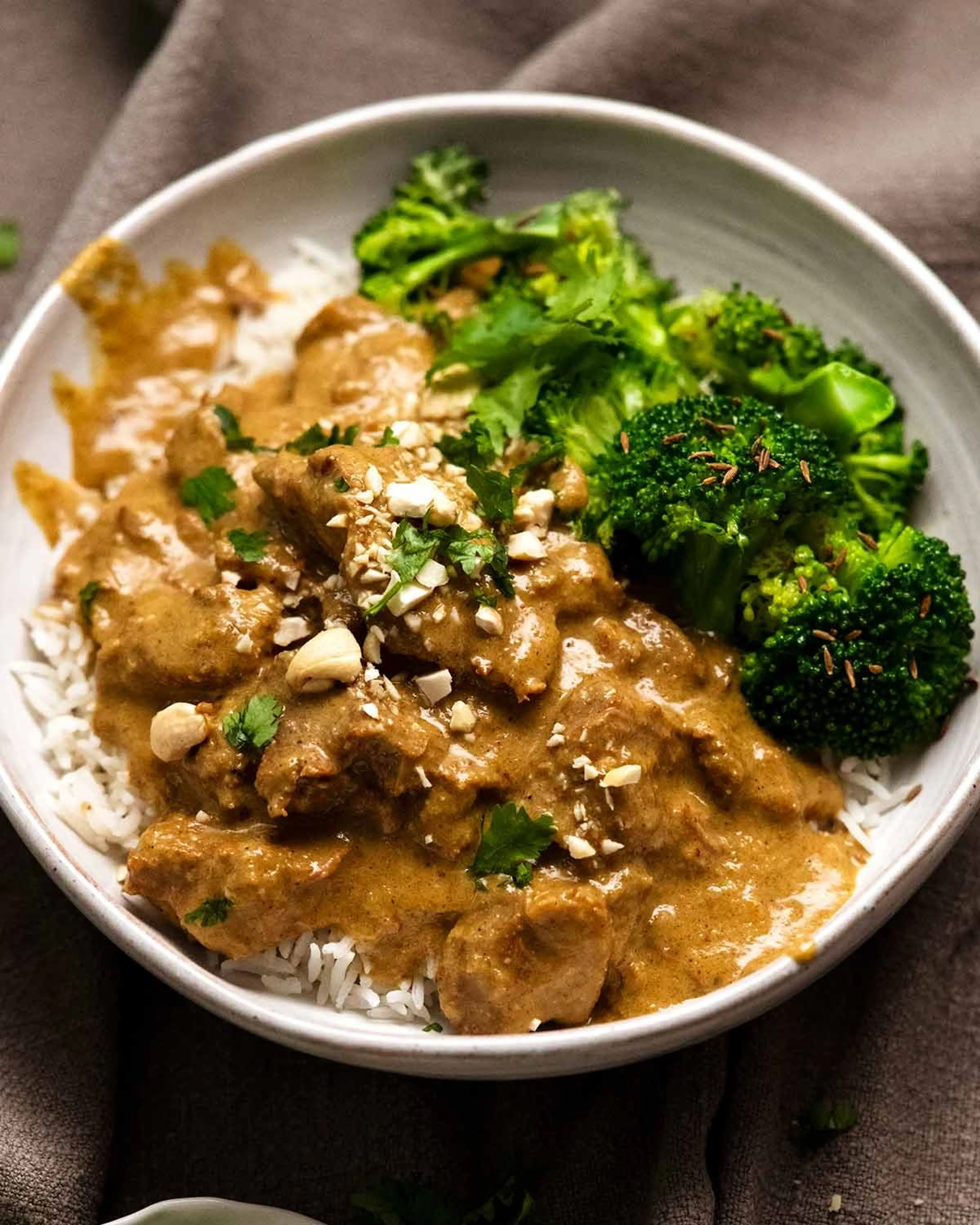 Lamb korma curry