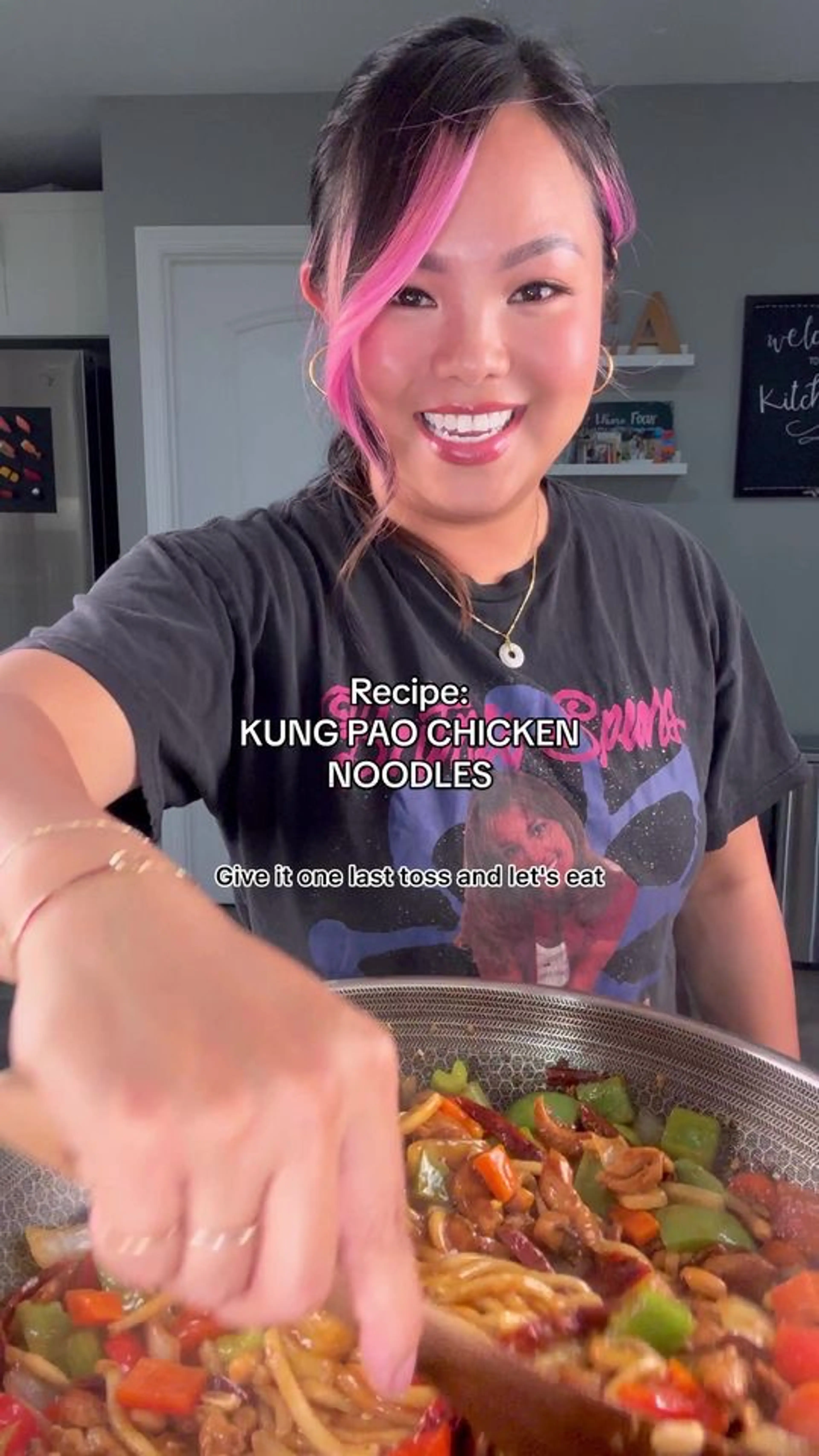 Kung Pao Chicken Noodles