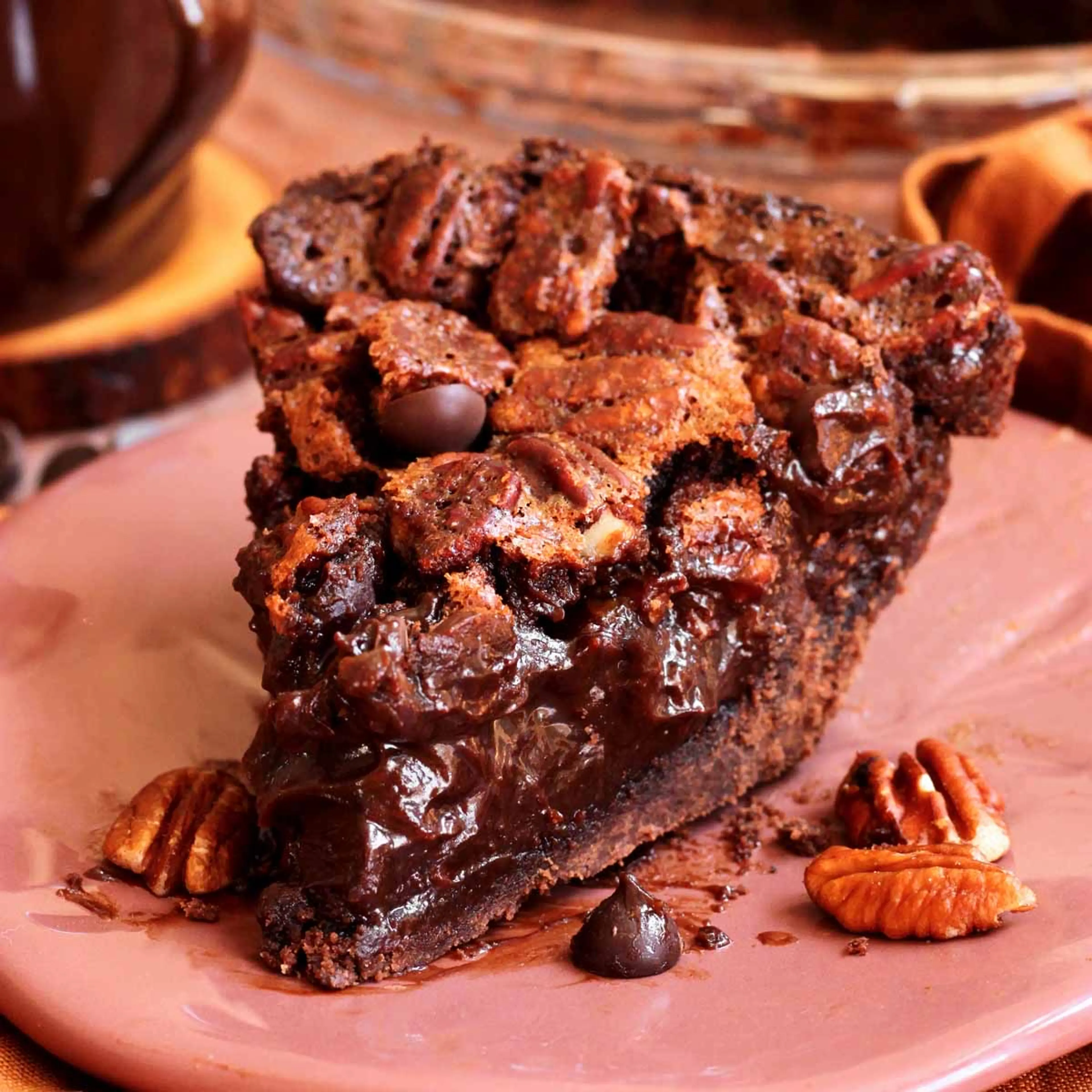 Espresso Chocolate Pecan Pie