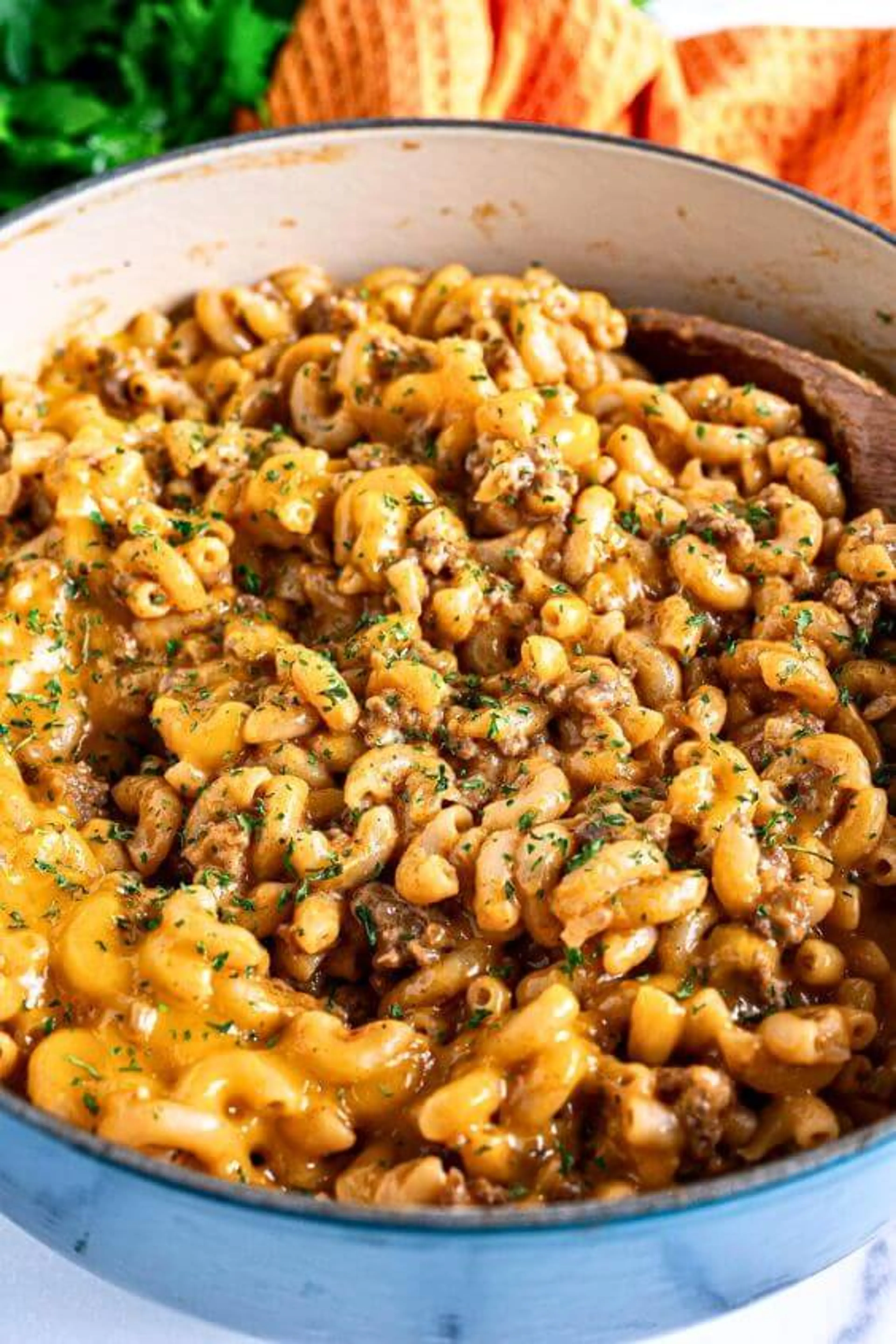 Michael's Cheeseburger Macaroni (Cooks.com)