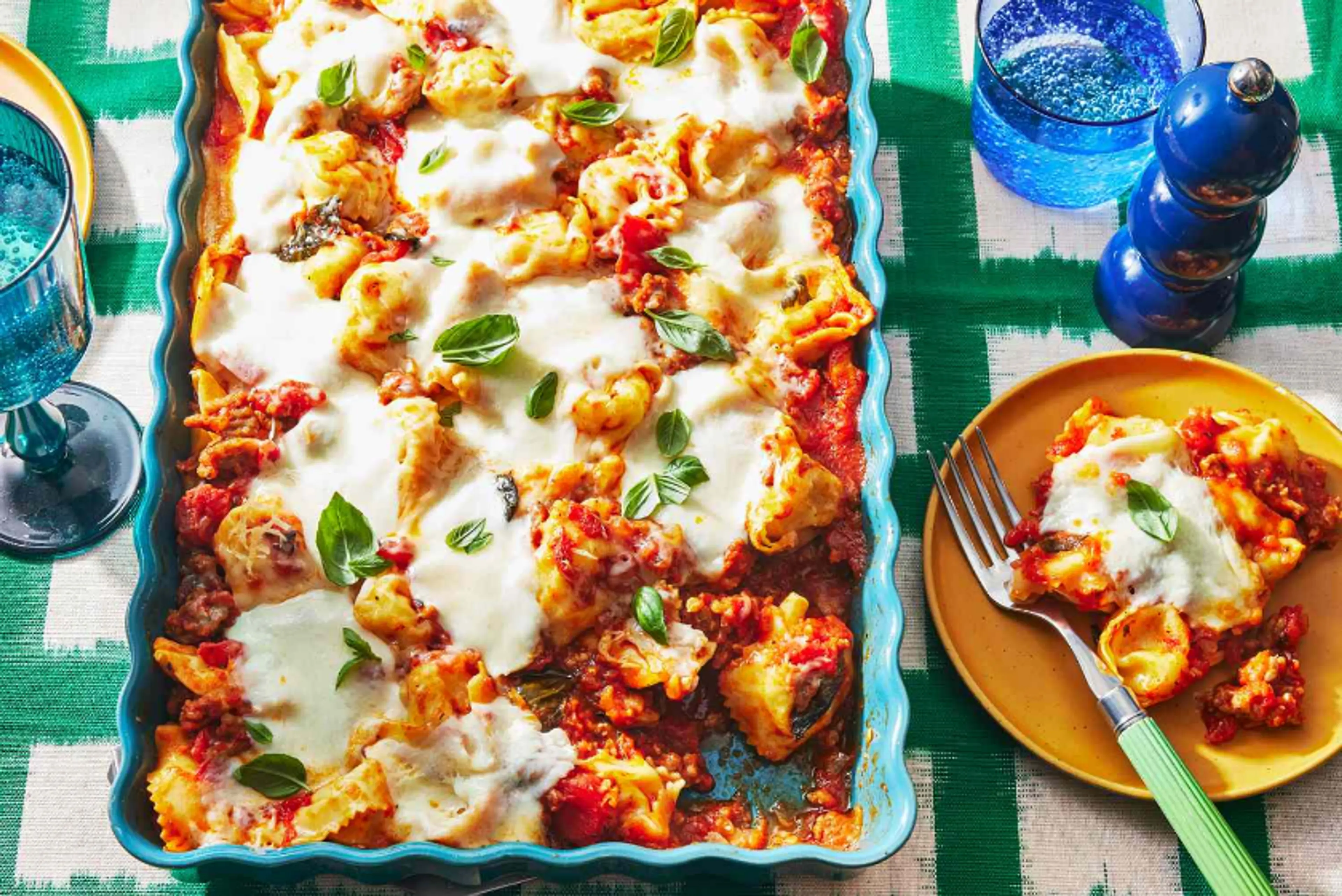 Million Dollar Tortellini Bake