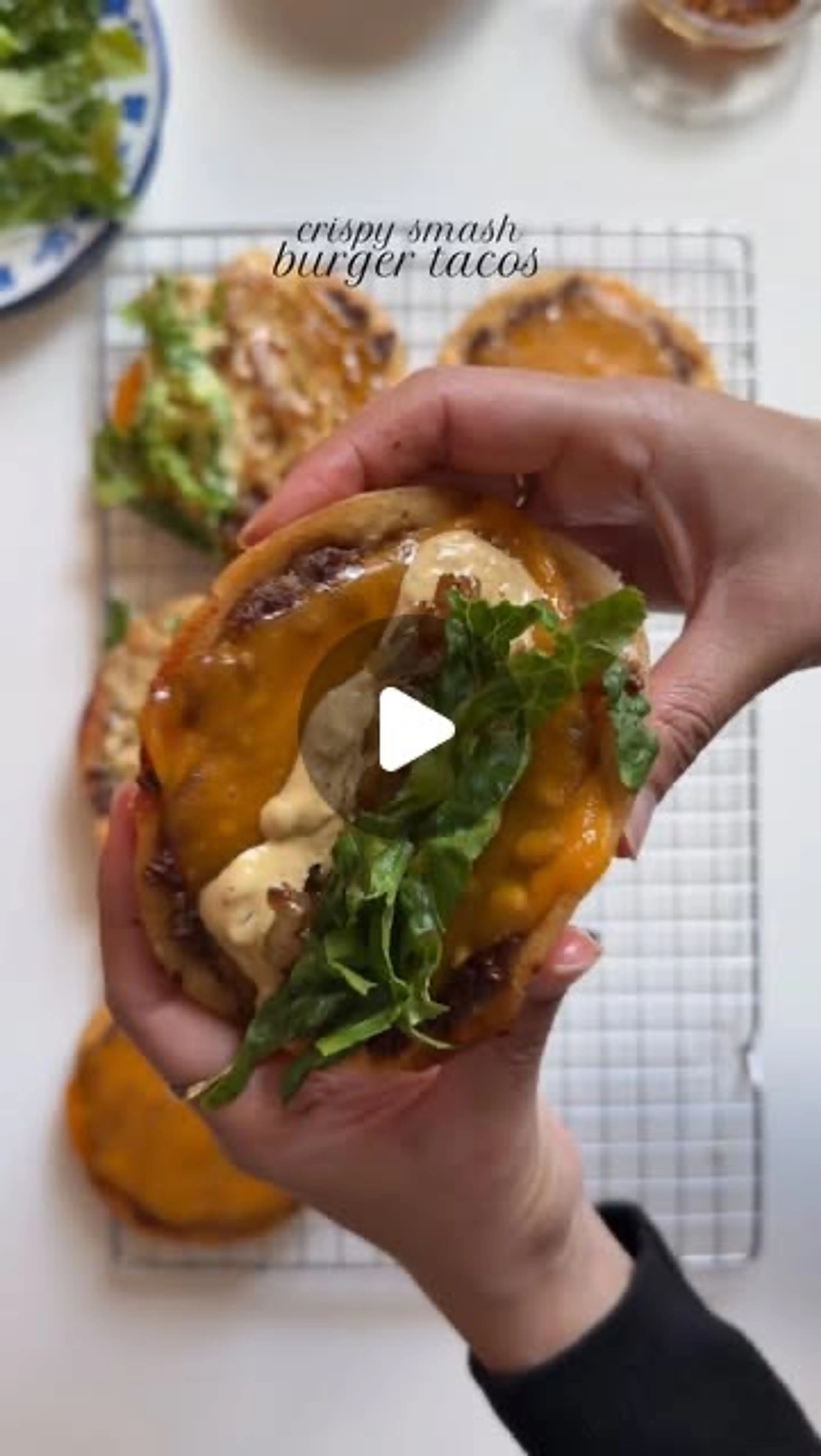In-n-out Smash Burger Tacos