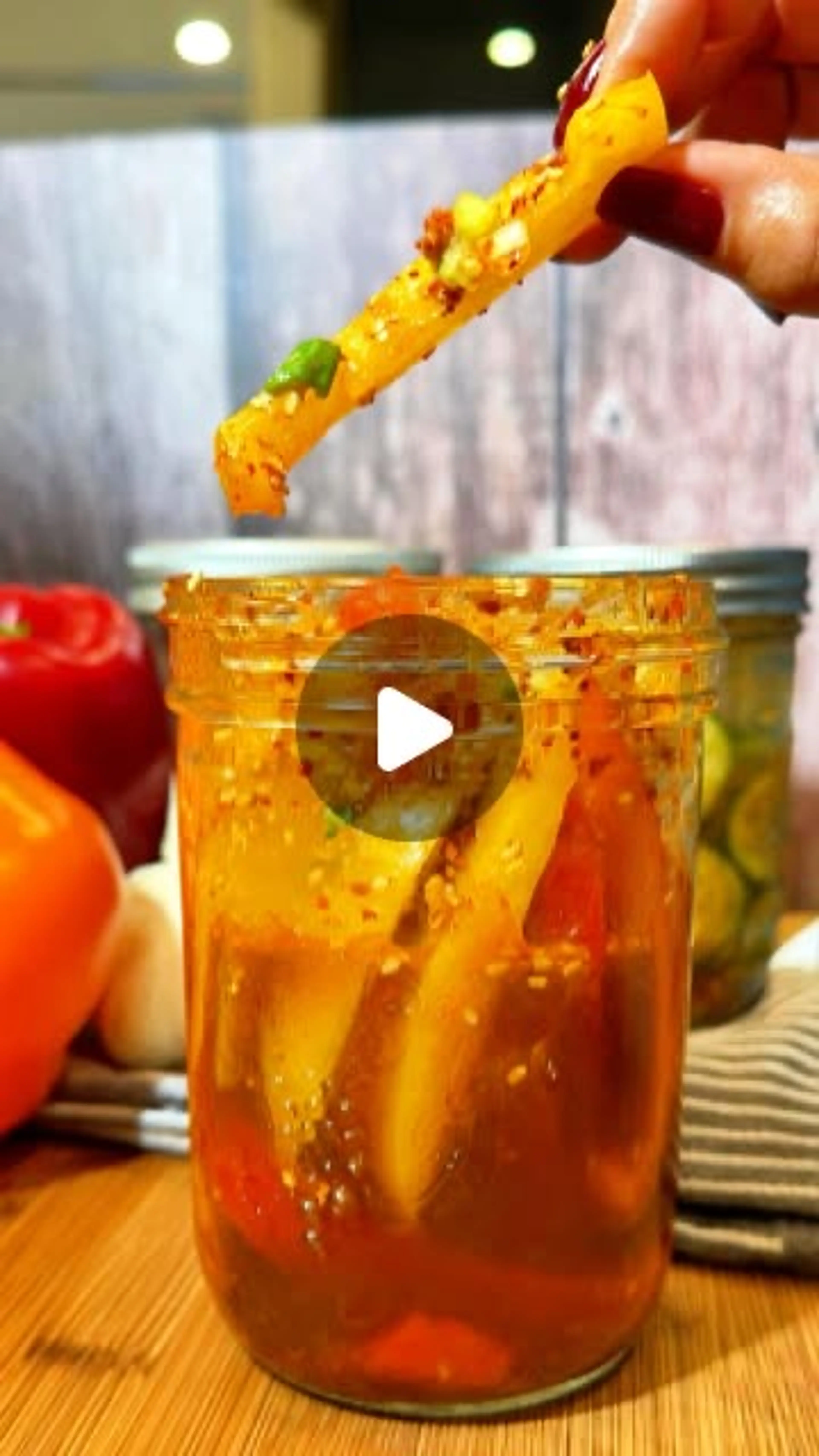 Pickled Bell Peppers