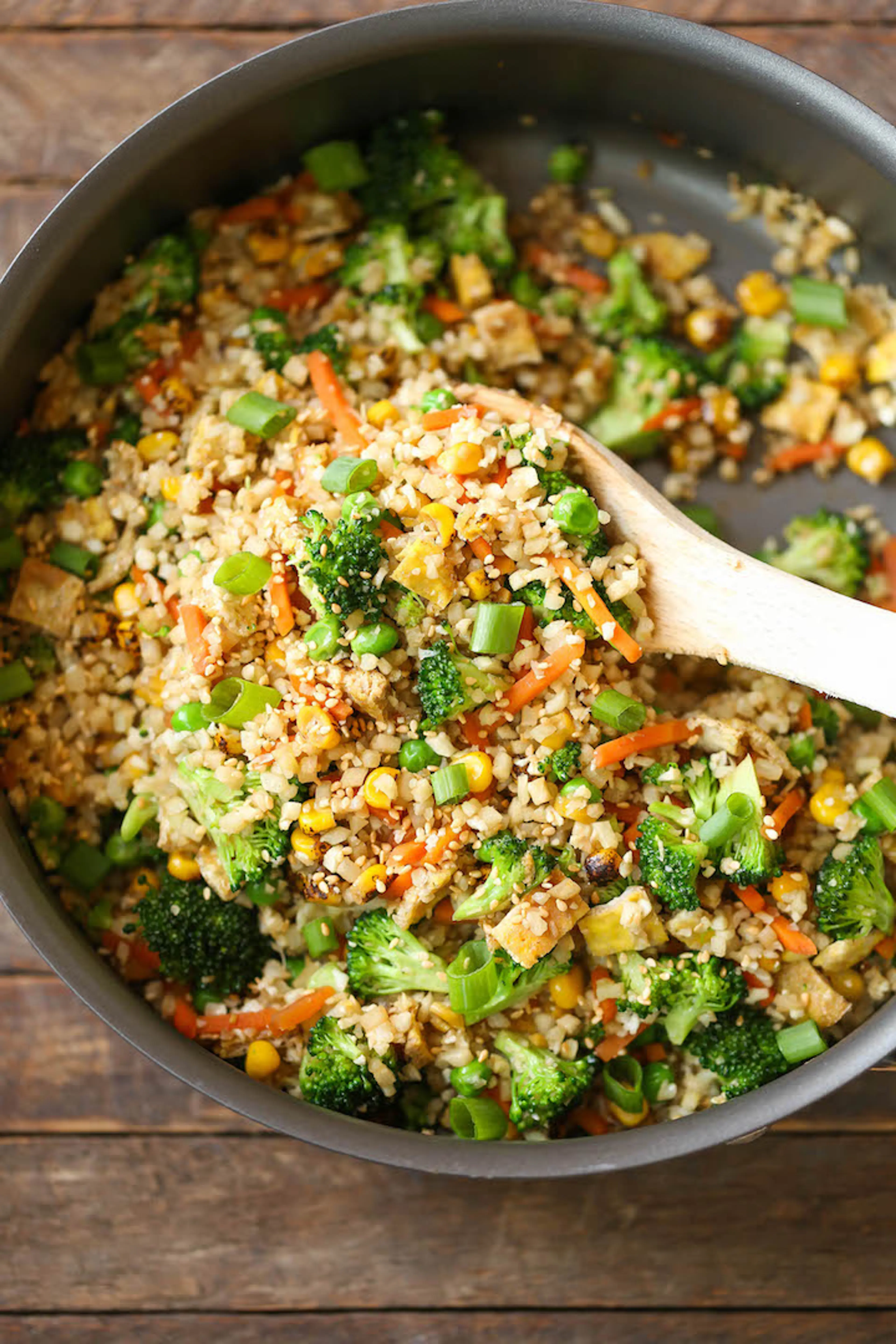 10 Minute Healthy Cauliflower Rice