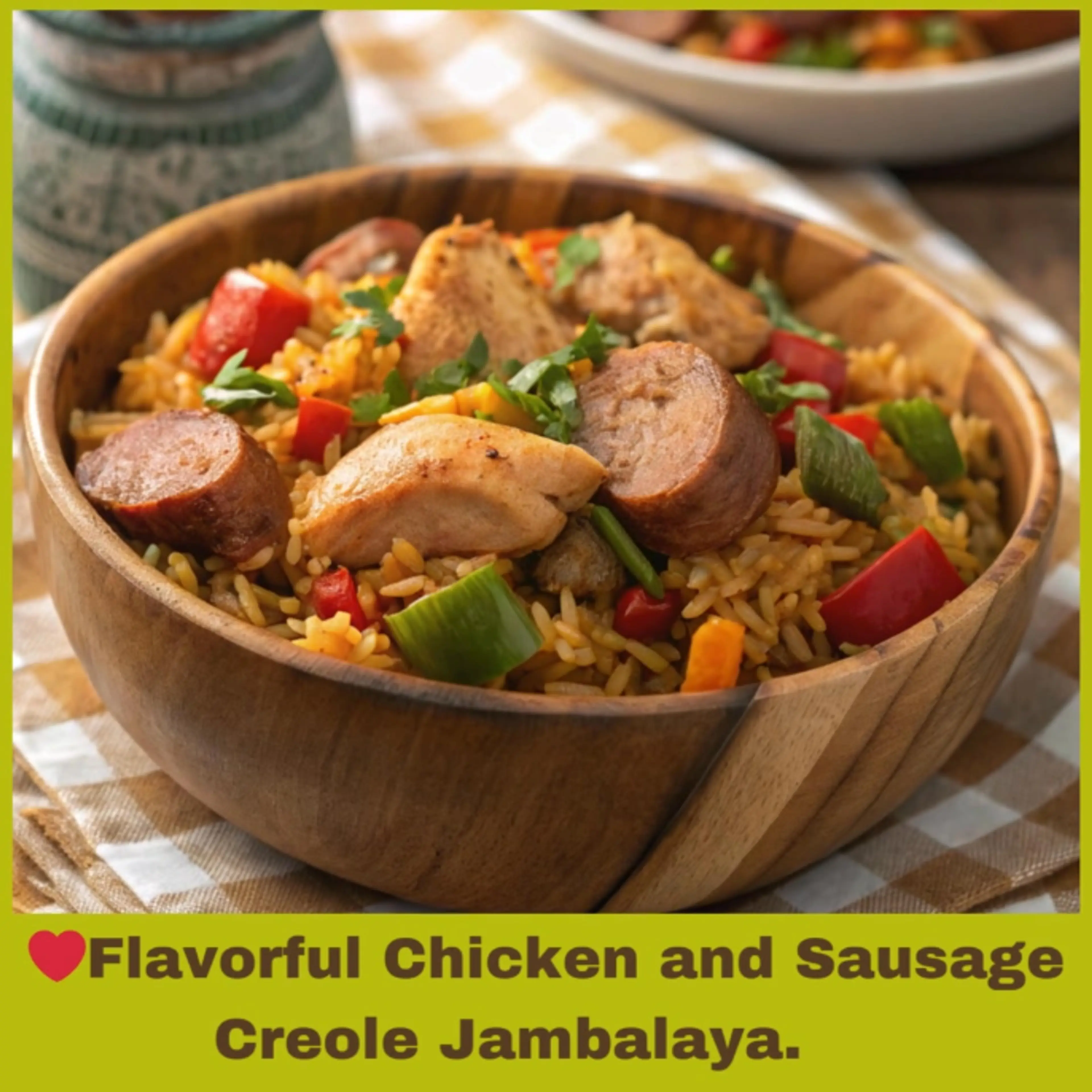 Chicken Sausage Jambalaya