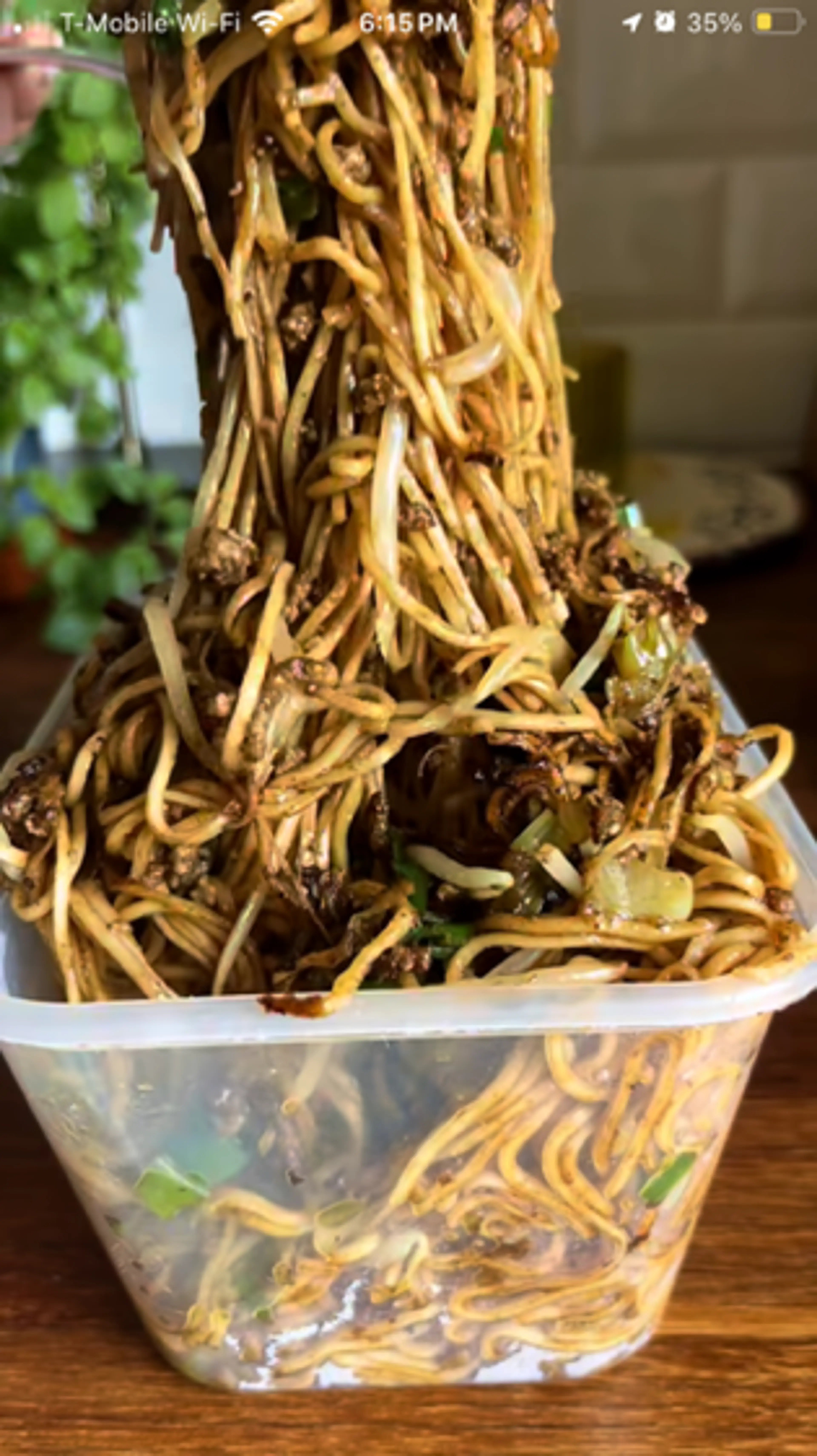 Crispy Beef Fried Noodles