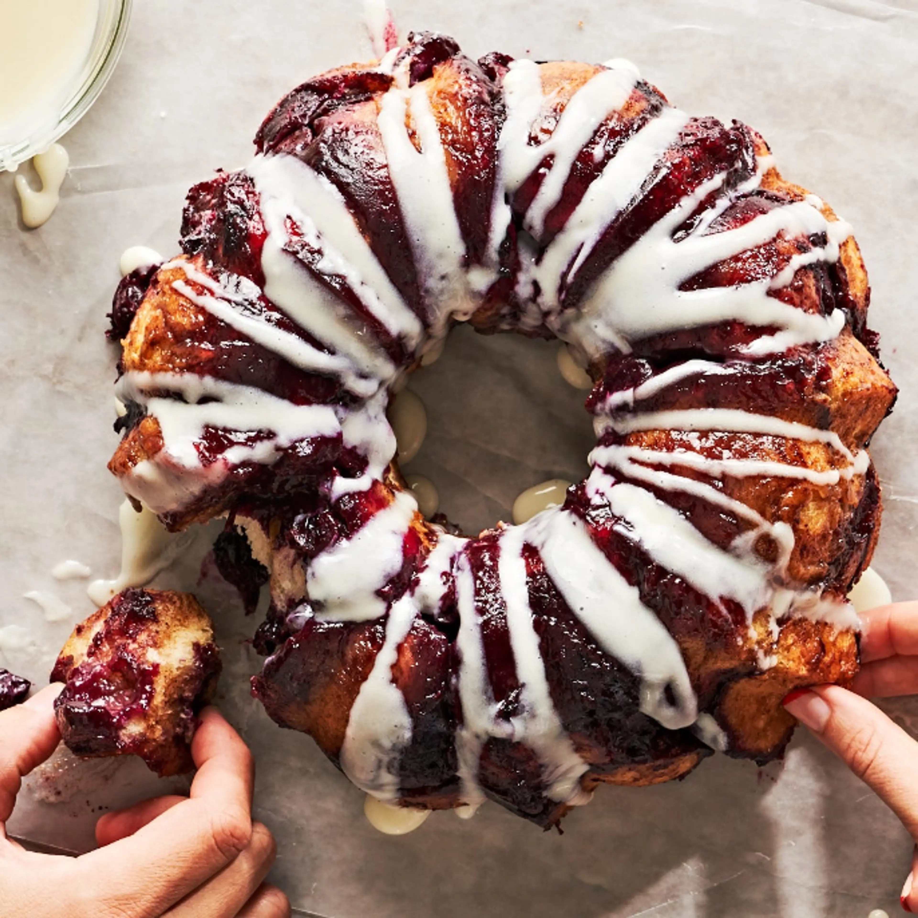 Blueberry Monkey Bread