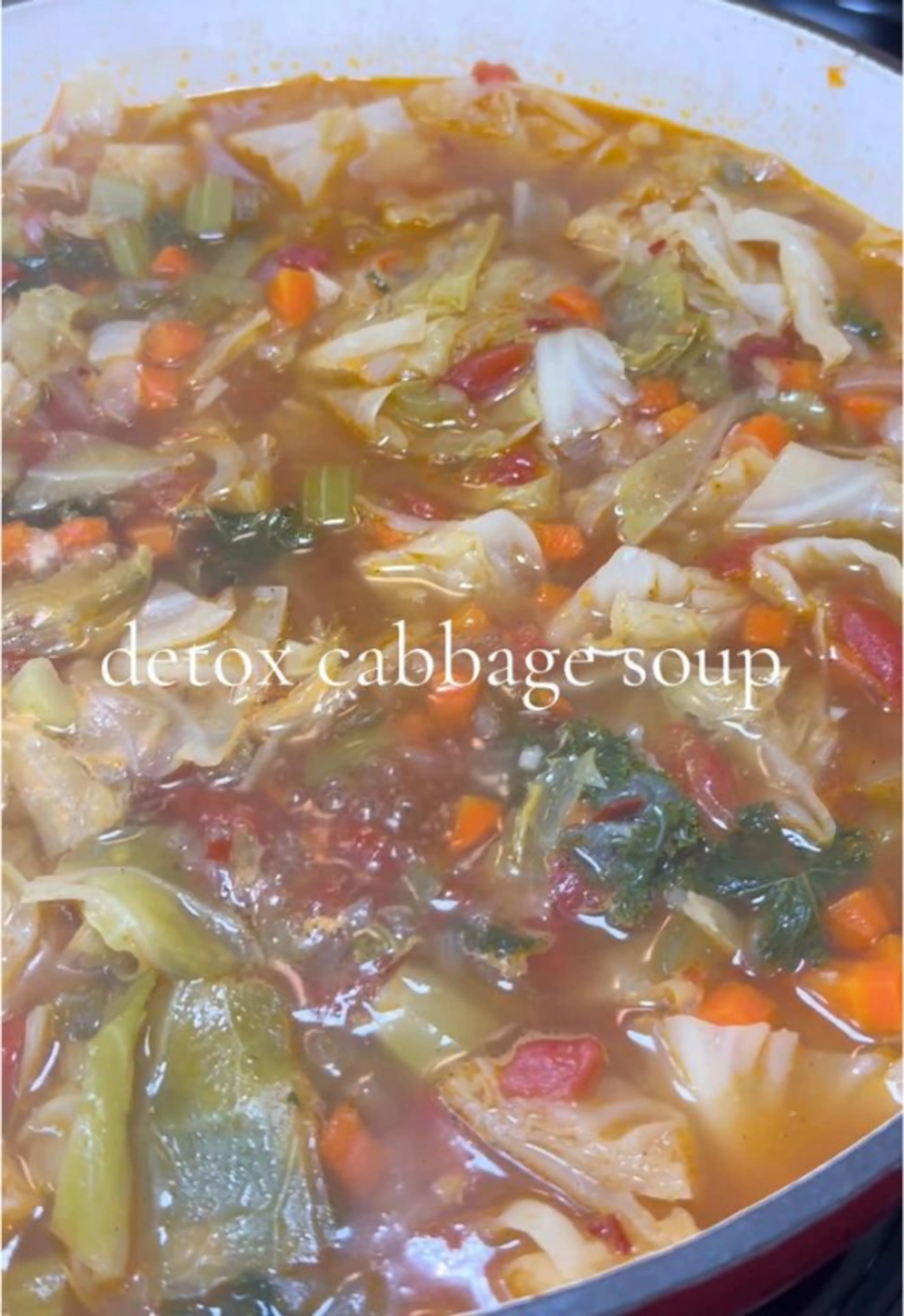 Detox Cabbage Soup for Weight Loss