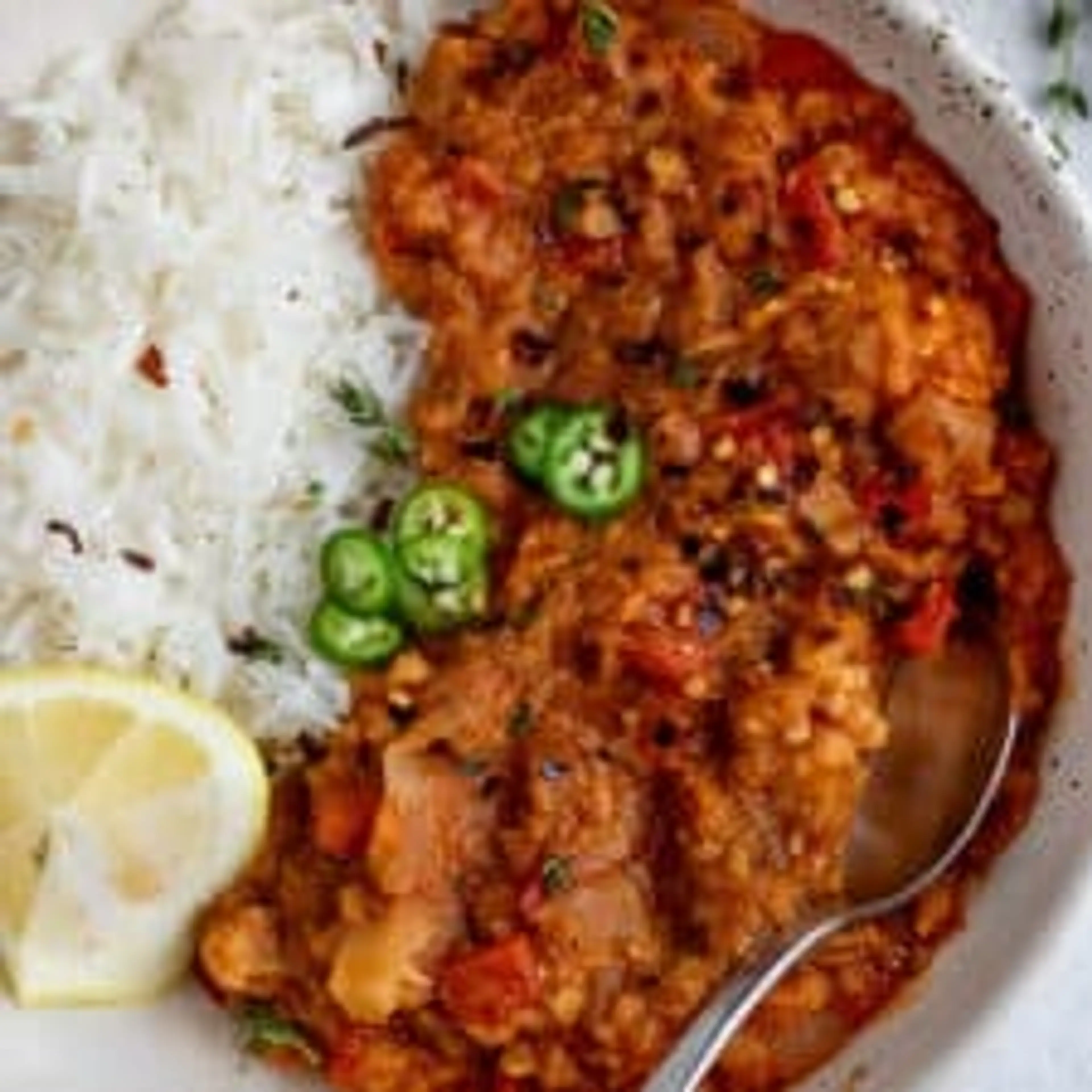 Sautéed Garlic and cauliflower Red Lentil Stew