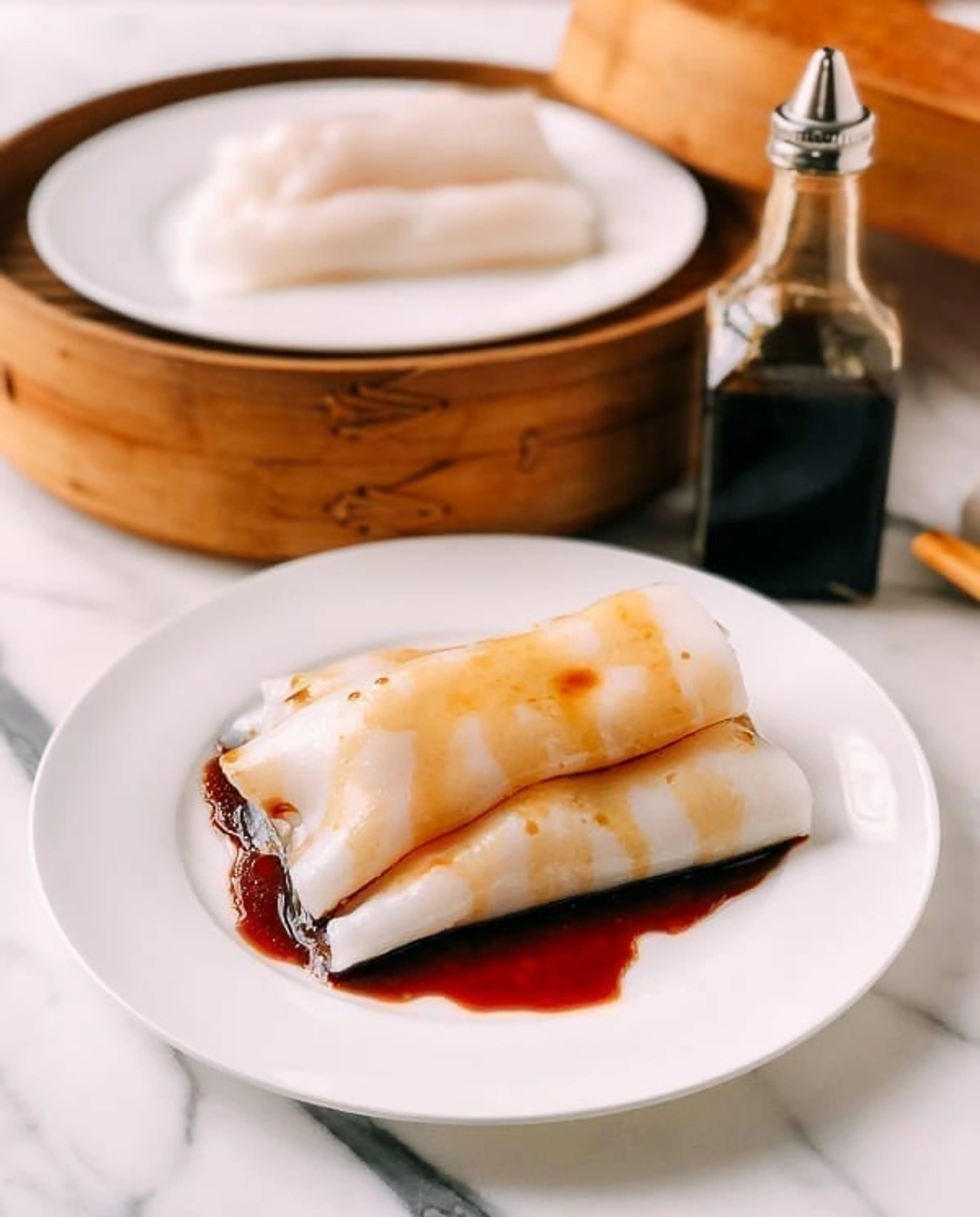Shrimp Rice Noodle Rolls (Shrimp Cheung Fun or “Ha Cheung”)