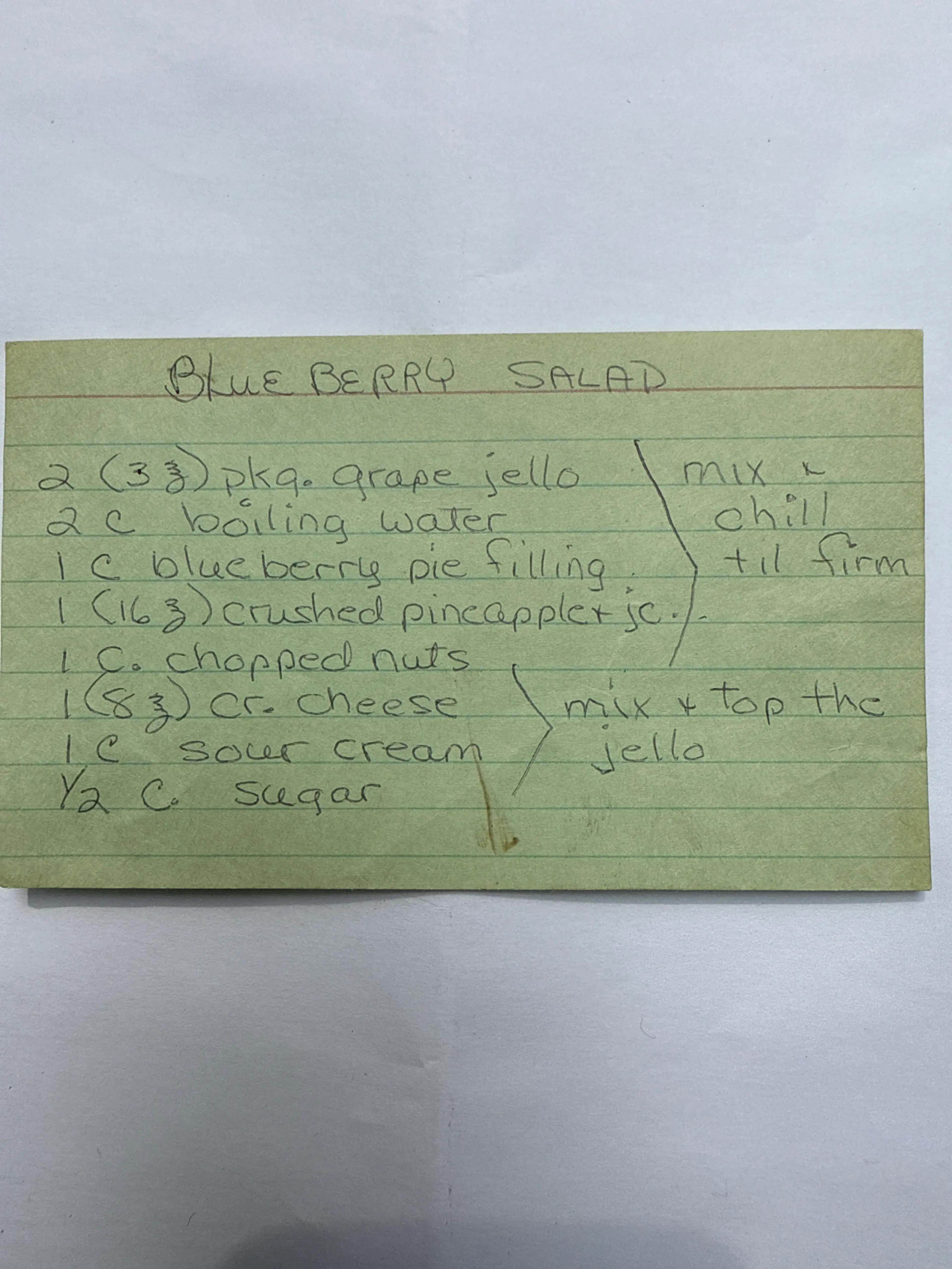 Blueberry Salad